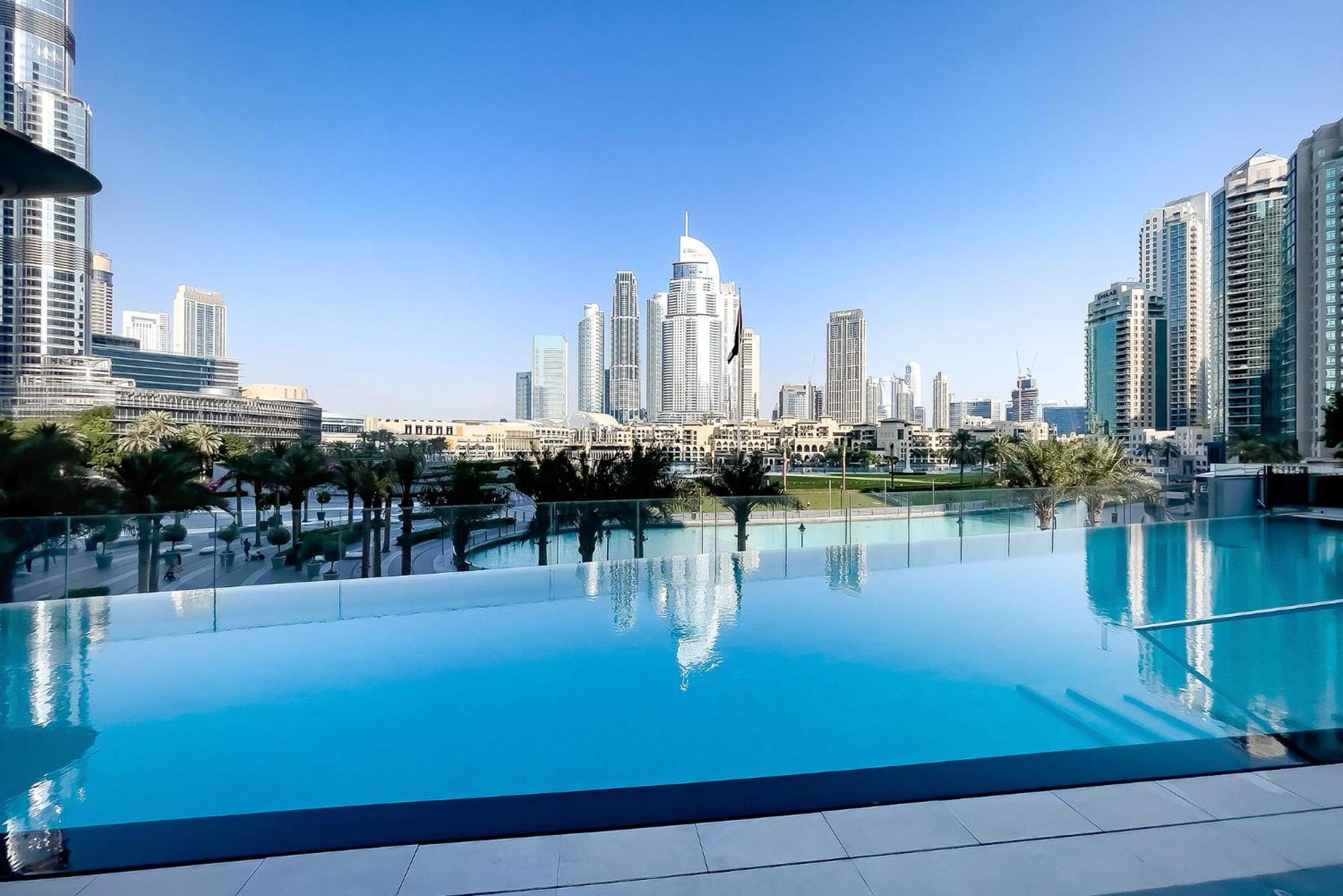 65th Floor Burj & Fountain Views Penthouse - Sleeps 9 - Grande Signature Residences * Dubai