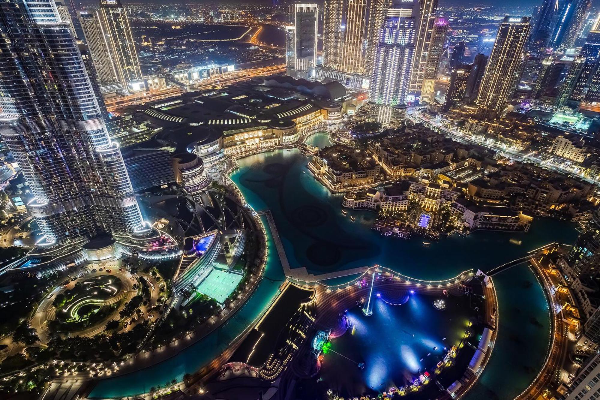 Apartment 65th Floor Burj & Fountain Views Penthouse - Sleeps 9 - Grande Signature Residences Dubai