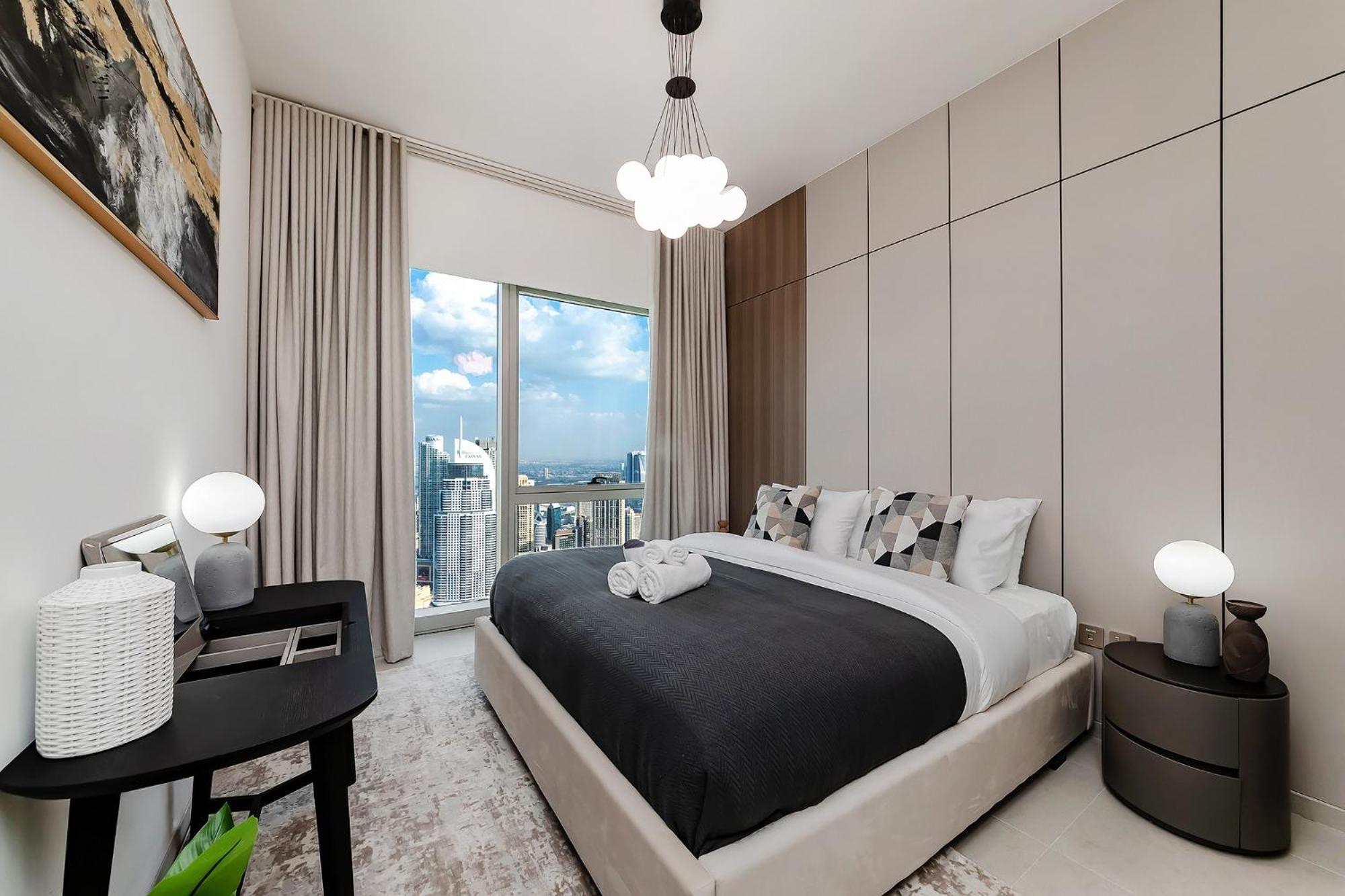 Apartment 65th Floor Burj & Fountain Views Penthouse - Sleeps 9 - Grande Signature Residences