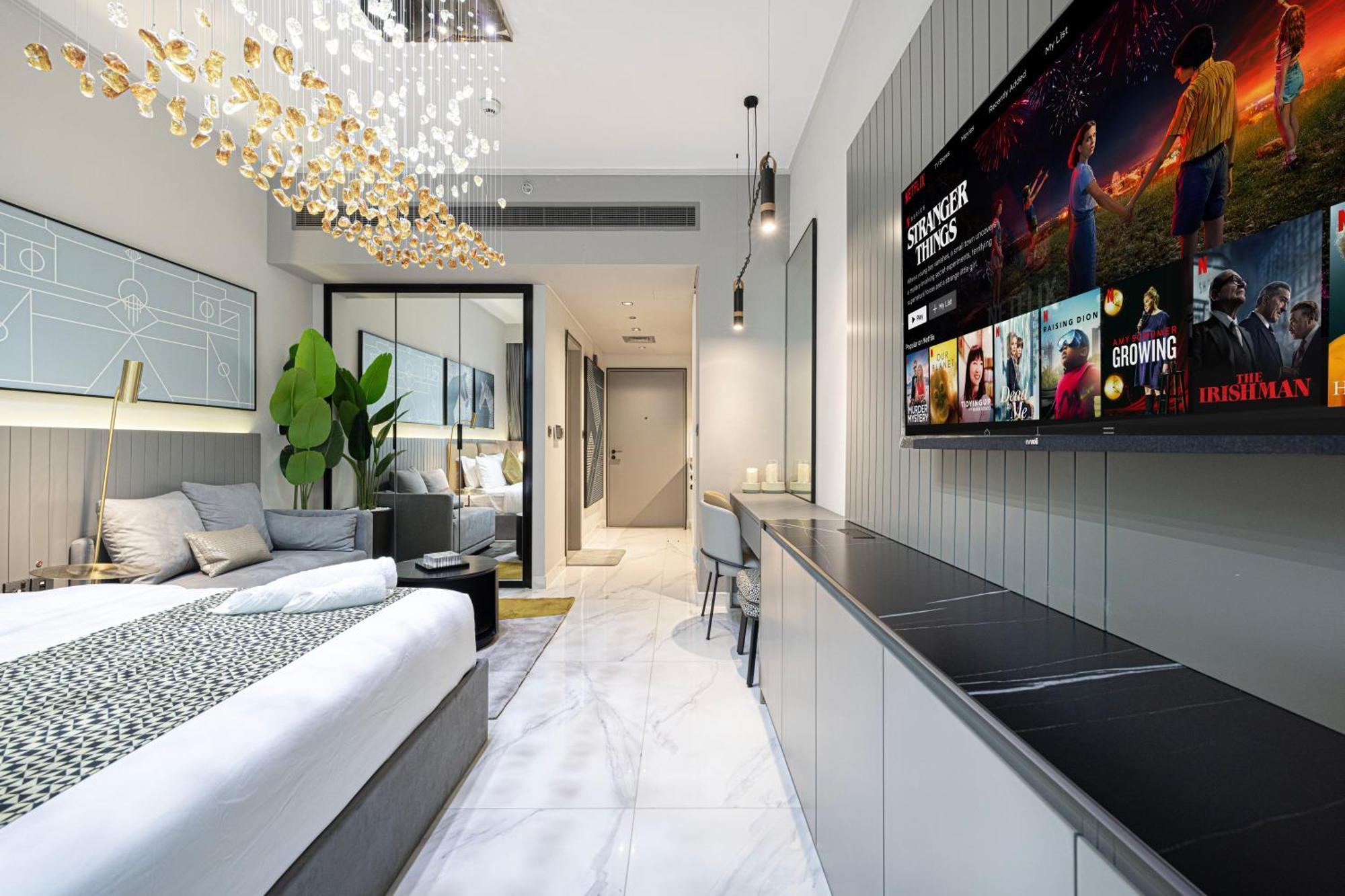 Apartment Chic 5 Min Walk To Mall & Burj
