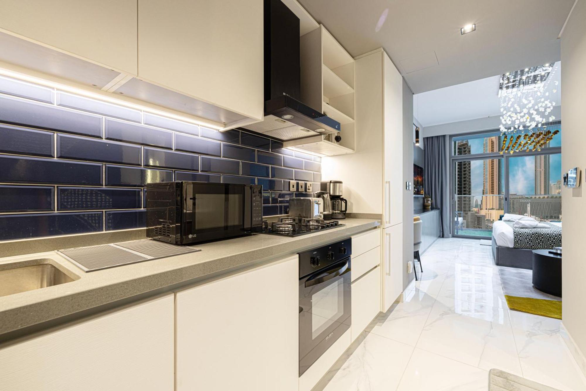 Apartment Chic 5 Min Walk To Mall & Burj Dubai