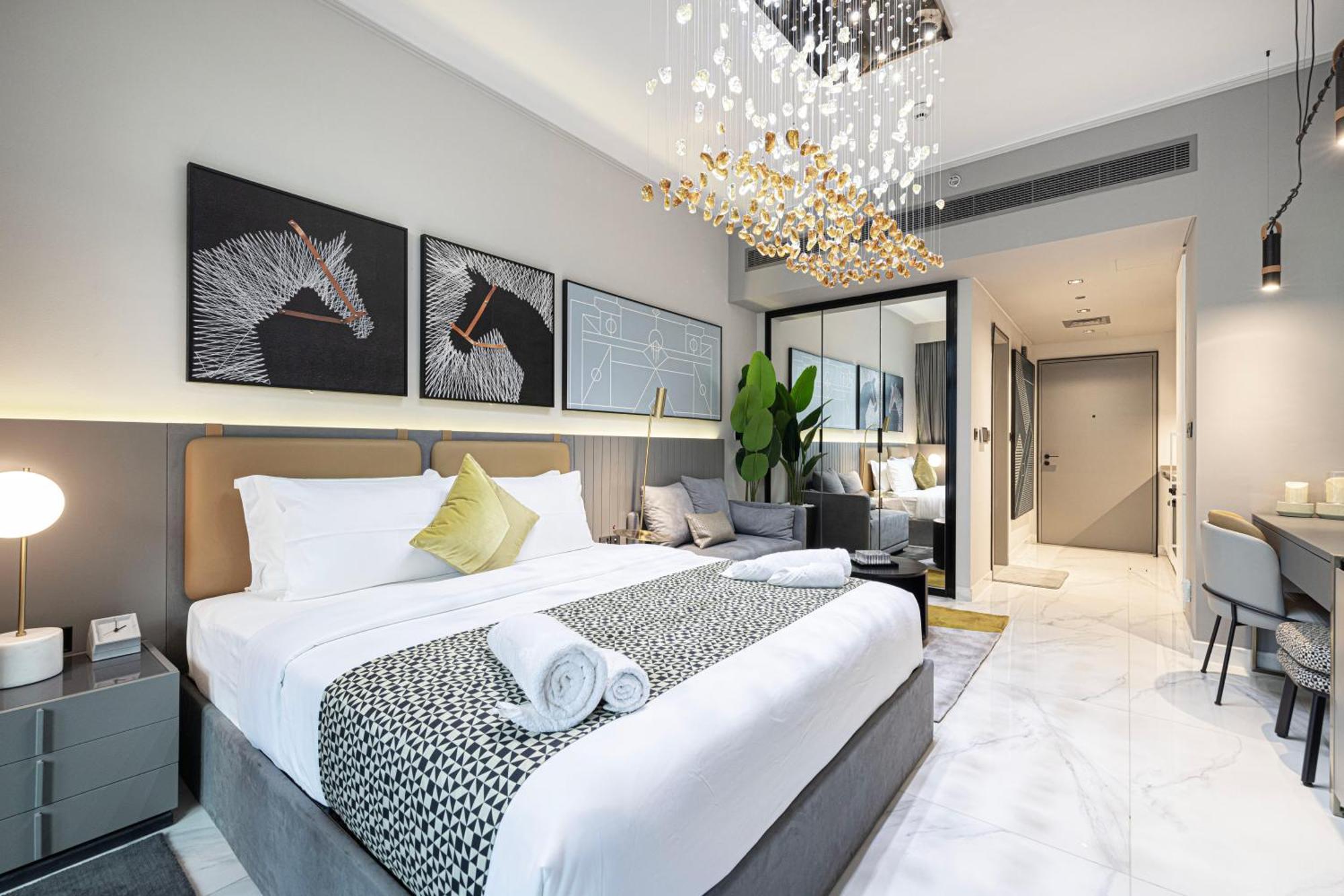 Apartment Chic 5 Min Walk To Mall & Burj