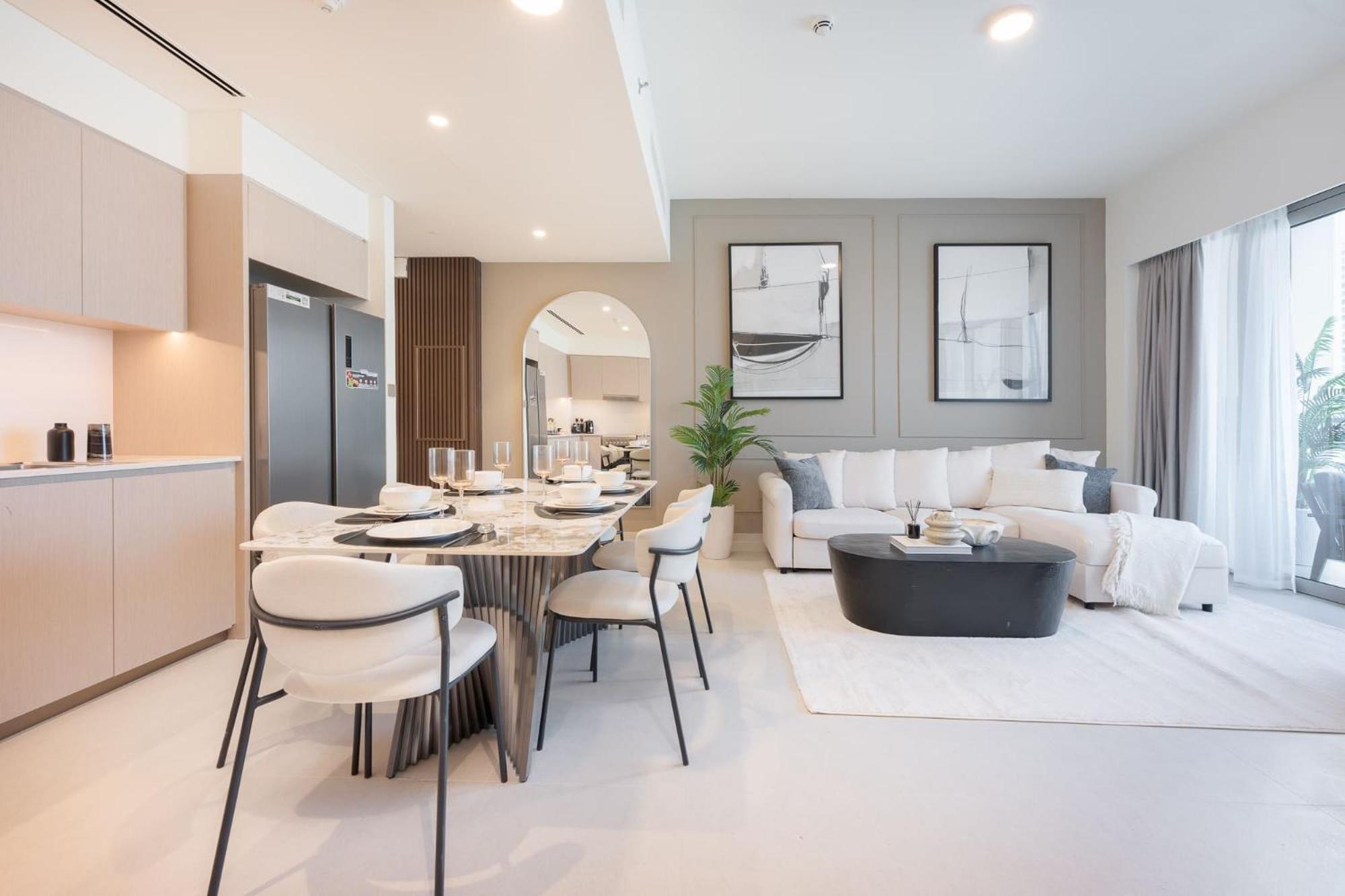 Apartment Cozy 2-bedroom Perfect For Family In Downtown With Burj Khalifa Views