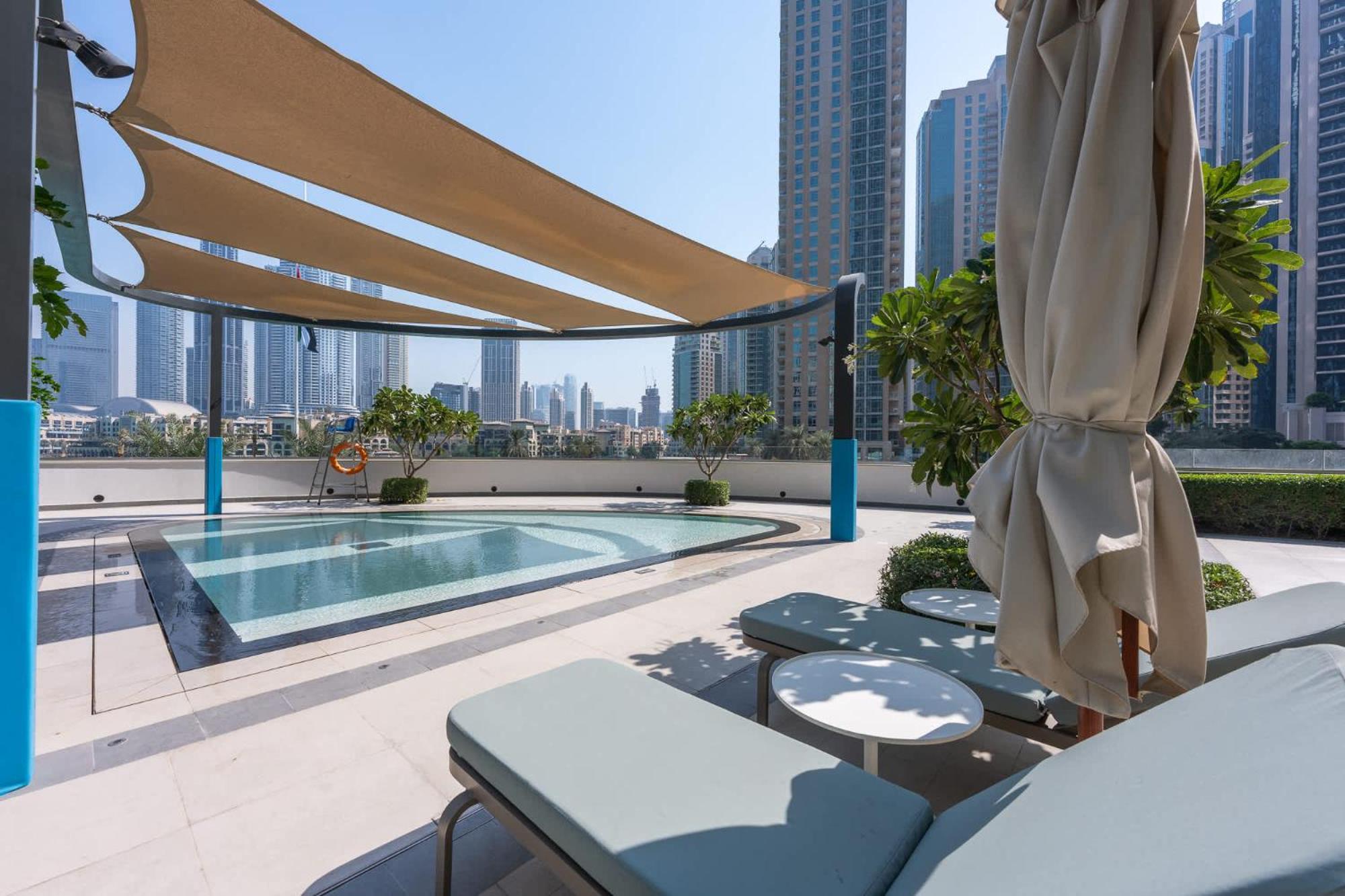 Apartment Cozy 2-bedroom Perfect For Family In Downtown With Burj Khalifa Views