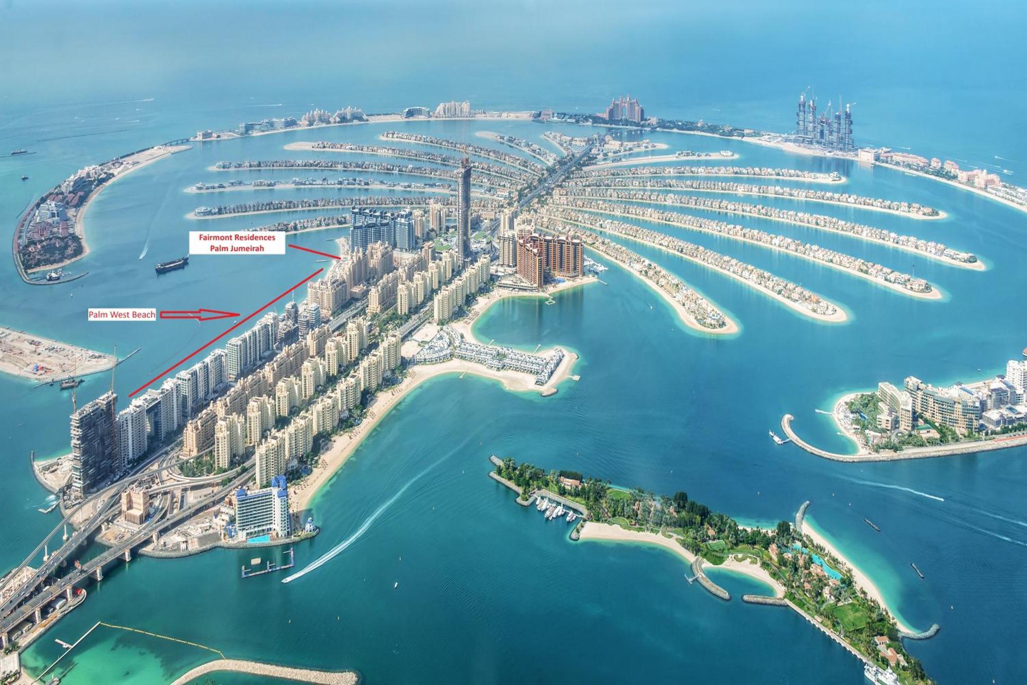 New Fairmont Private Club Access Palm Jumeirah Apartment *