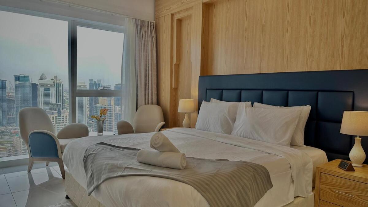 Apartment Exclusive 2br Escape With Marina Views In Damac Heights By Bhavan Dubai