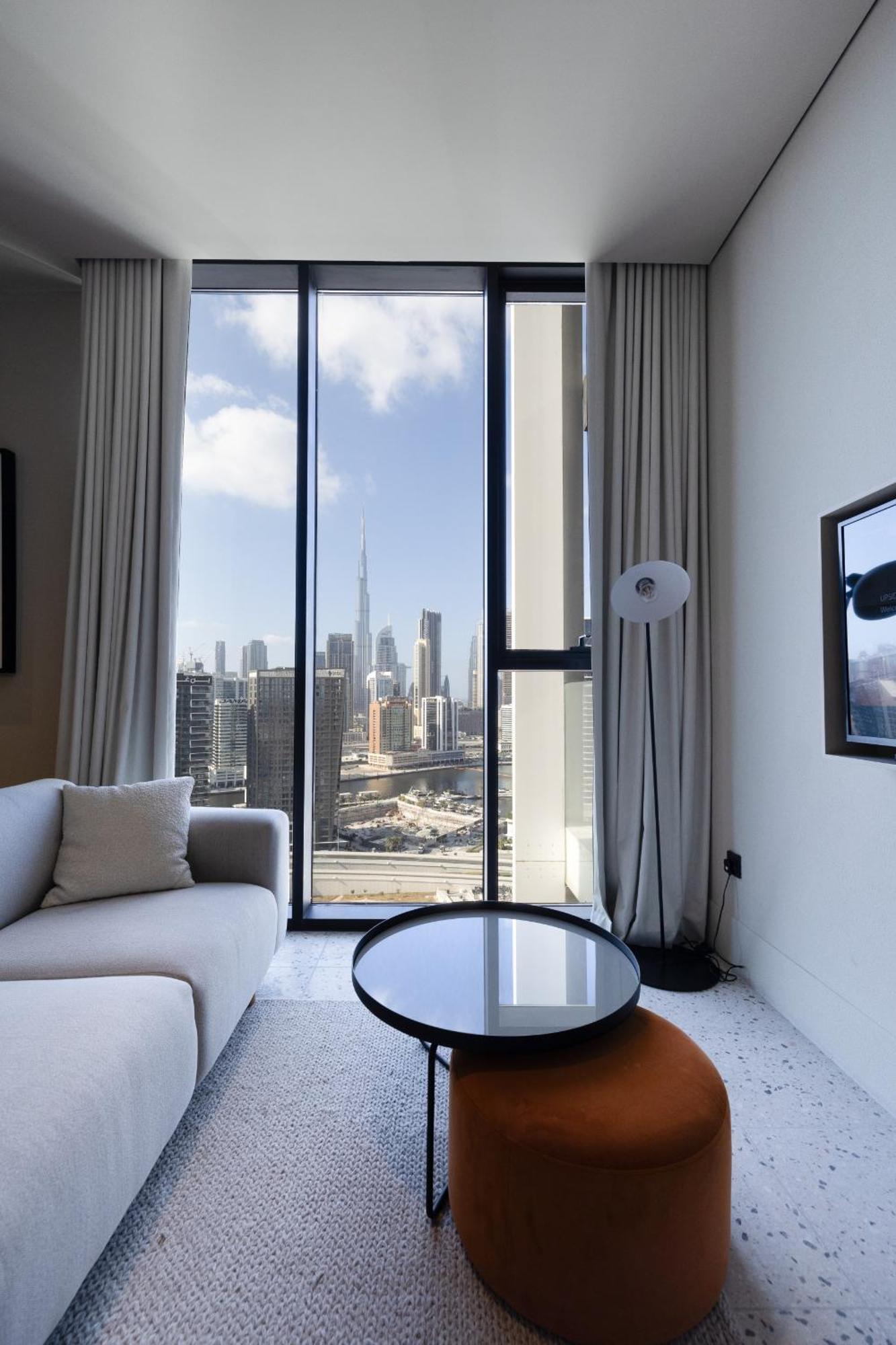 Apartment Modern At Upside Living With Burj Views - Business Travelers *