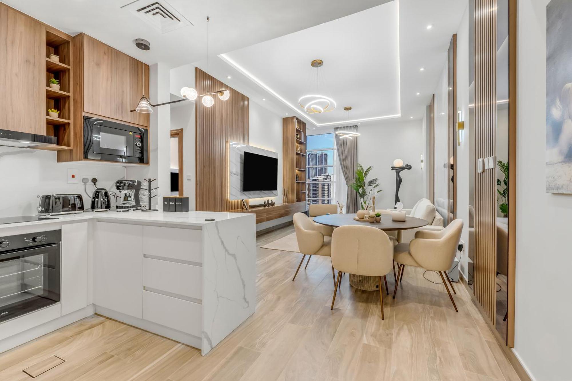 Above And Beyond - 1bdr With Burj Khalifa Views - Mayfair Tower In Business Bay * Dubai