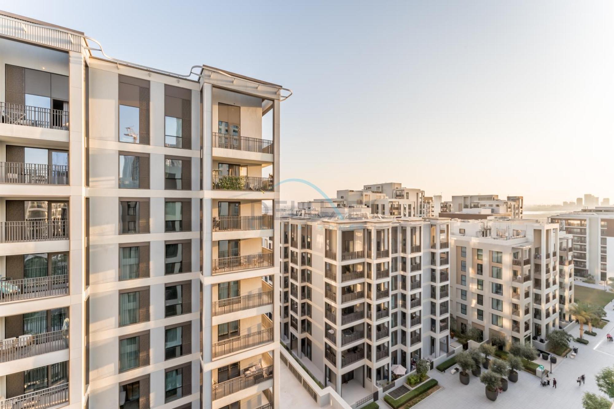 Community View 2br With Balcony, Surf At Creek Building 2, Creek Harbour By Deluxe Homes Apartment