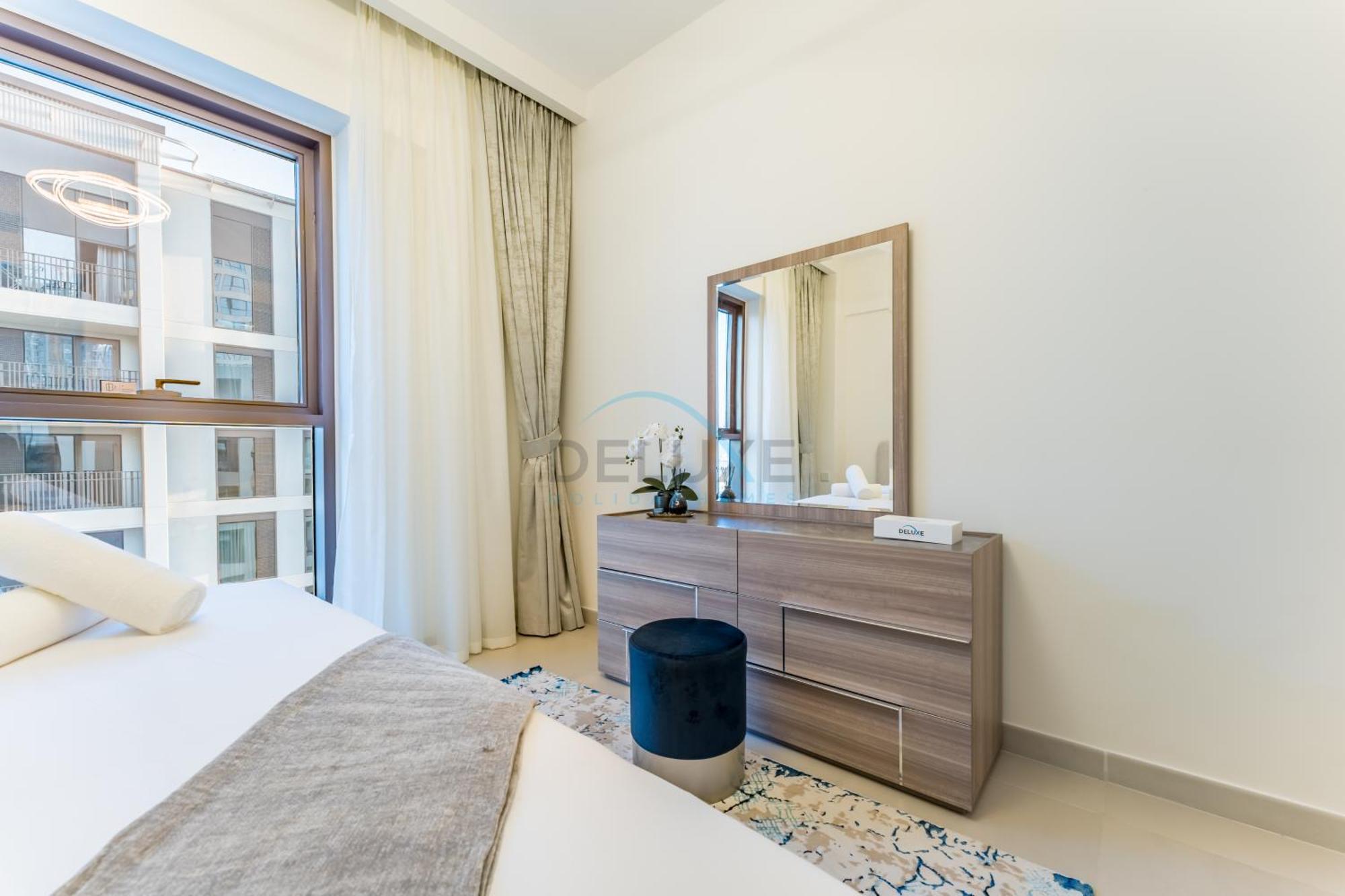 Apartment Community View 2br With Balcony, Surf At Creek Building 2, Creek Harbour By Deluxe Homes