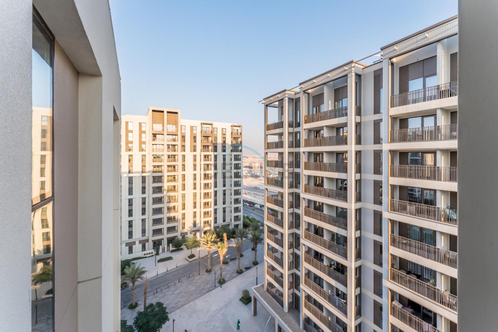 Apartment Community View 2br With Balcony, Surf At Creek Building 2, Creek Harbour By Deluxe Homes