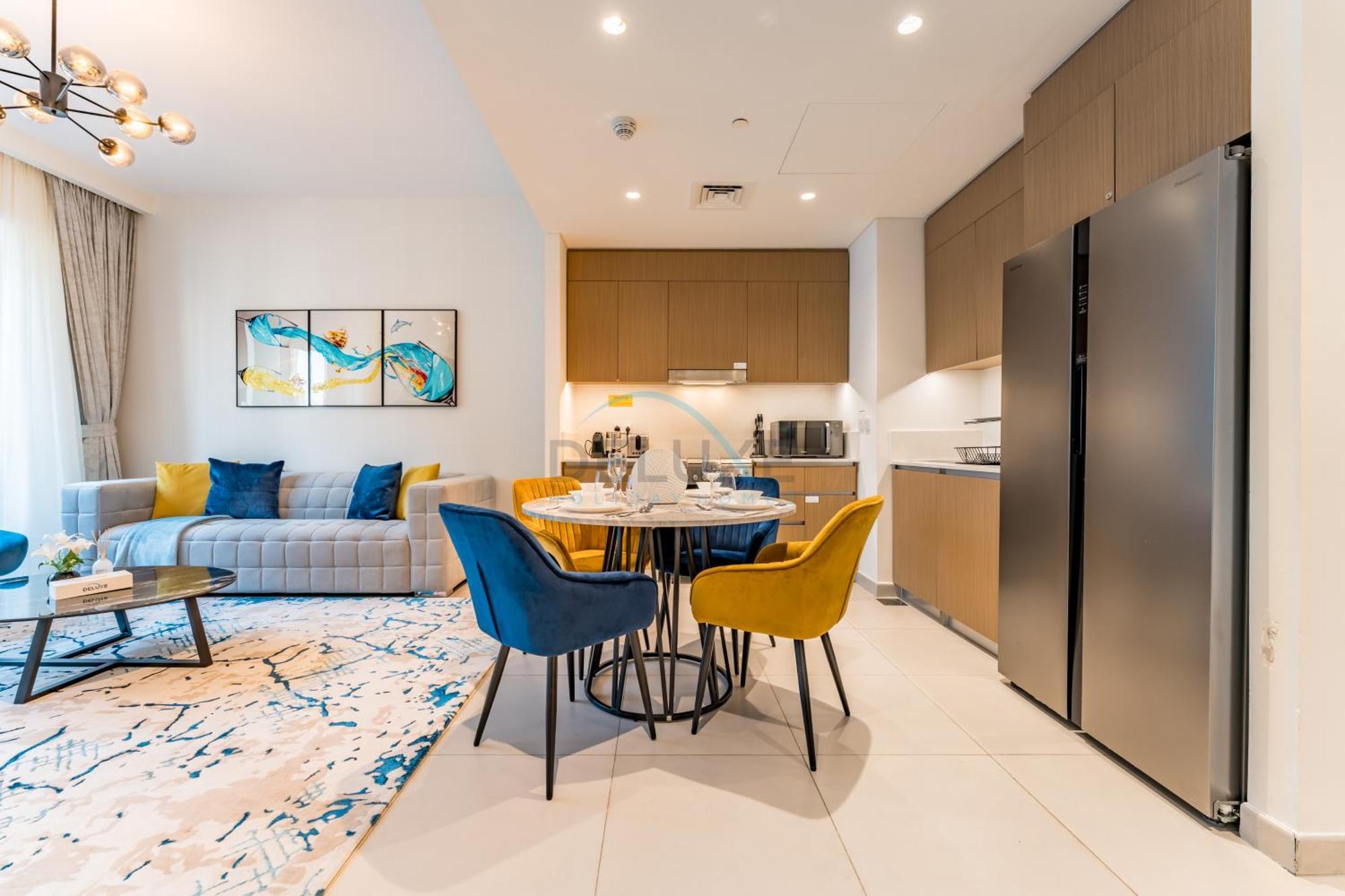 Community View 2br With Balcony, Surf At Creek Building 2, Creek Harbour By Deluxe Homes Apartment Dubai