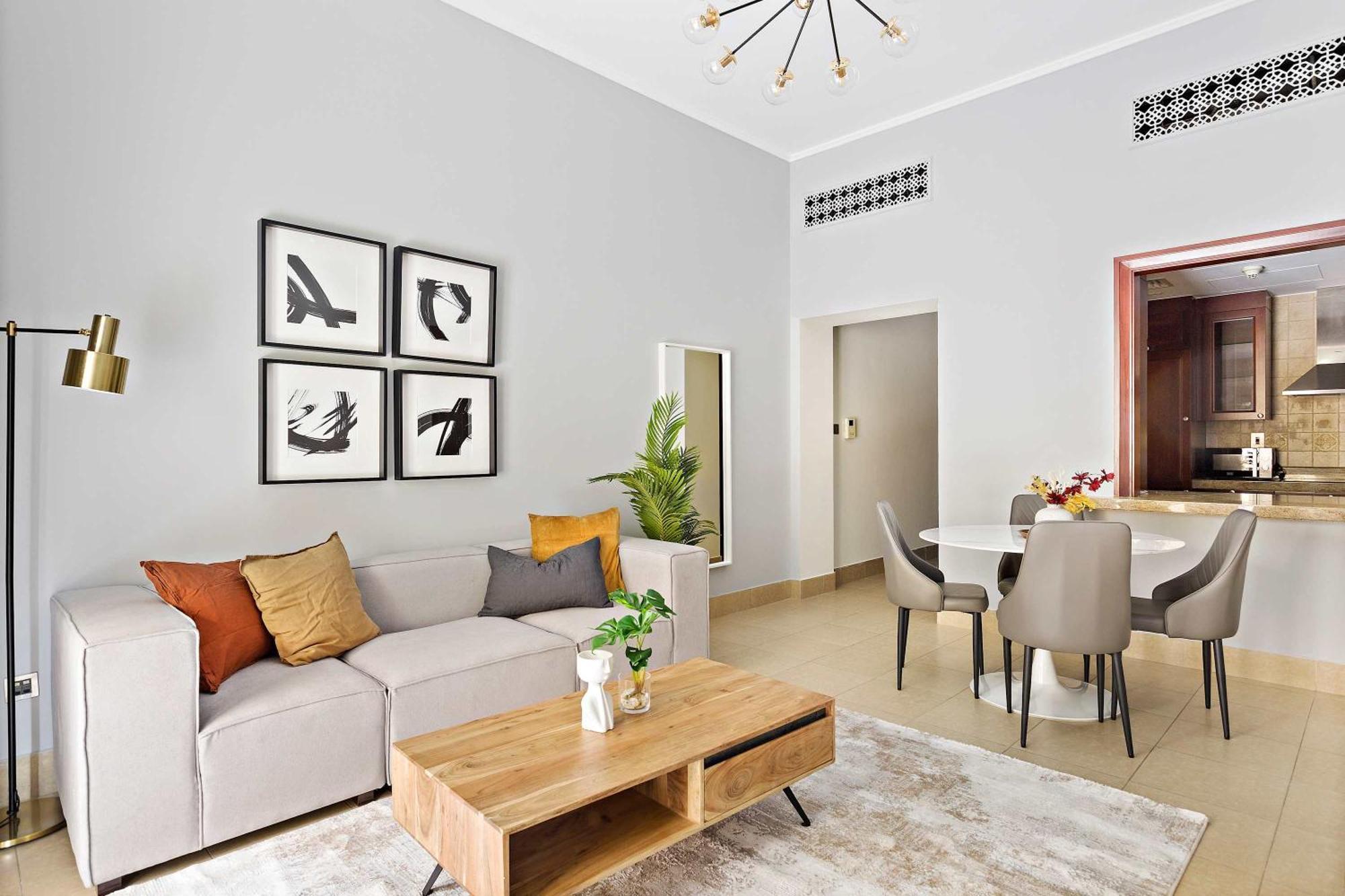 Silkhaus Peaceful 1bdr With Private Garden In Downtown Dubai