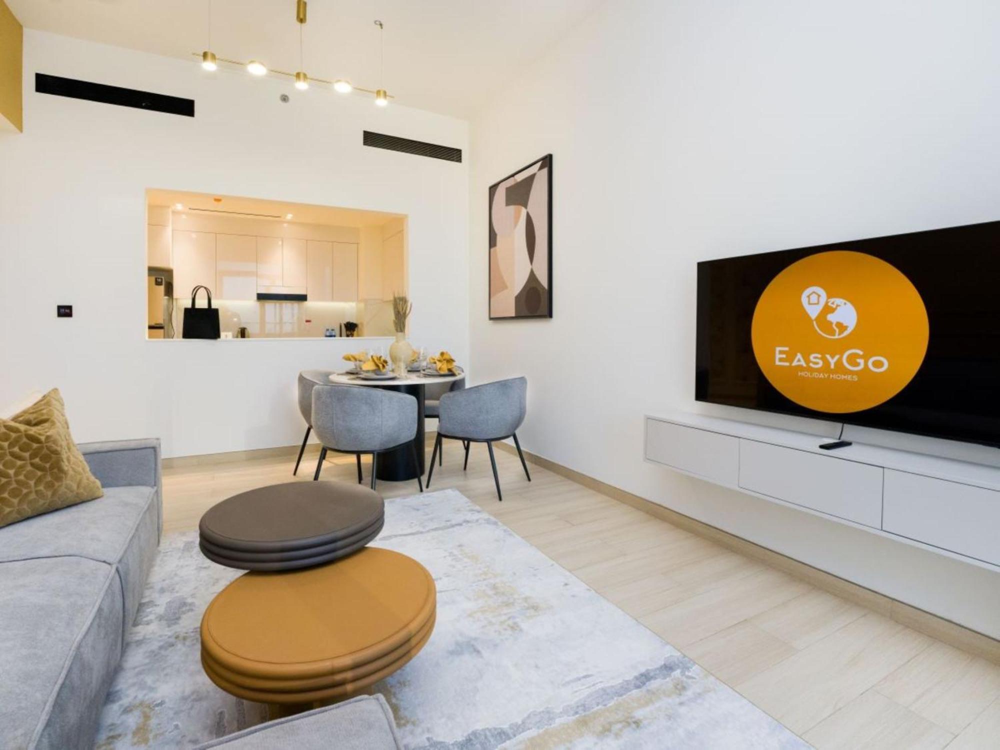 Easygo- Peaceful 1bdr In Binghatti Heights Jvc-01 *