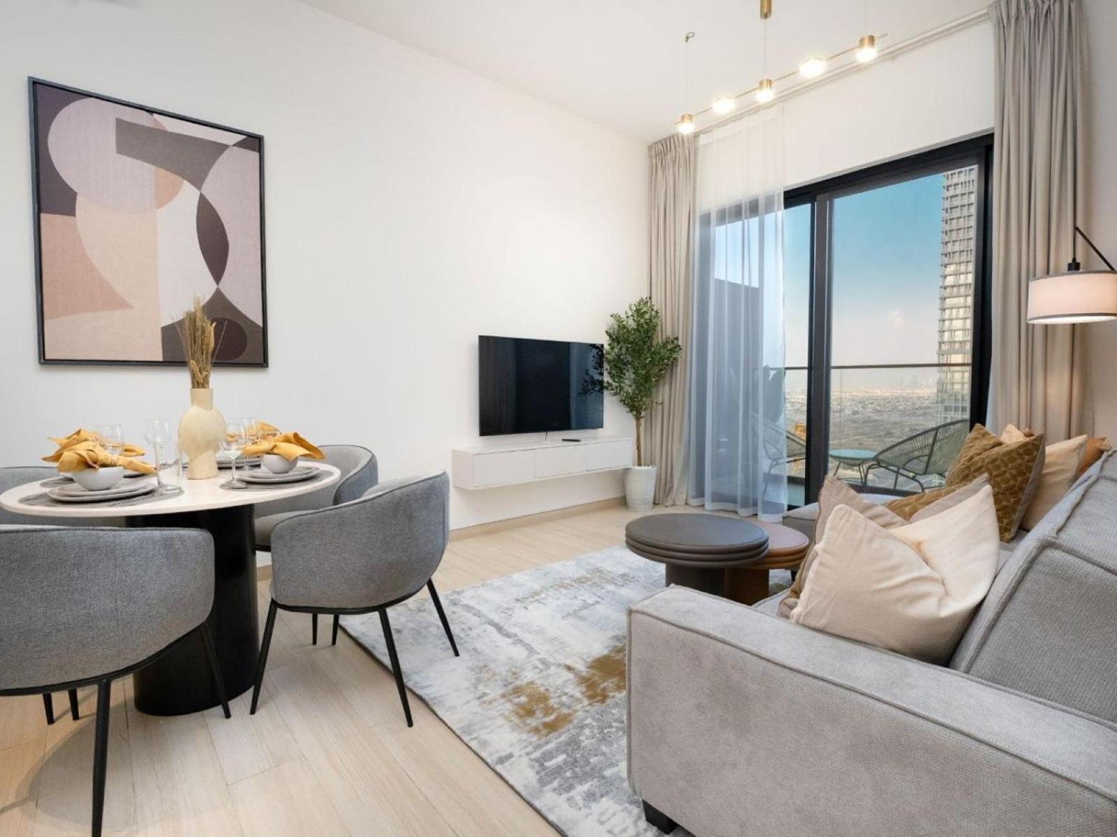 Apartment Easygo- Peaceful 1bdr In Binghatti Heights Jvc-01 Dubai