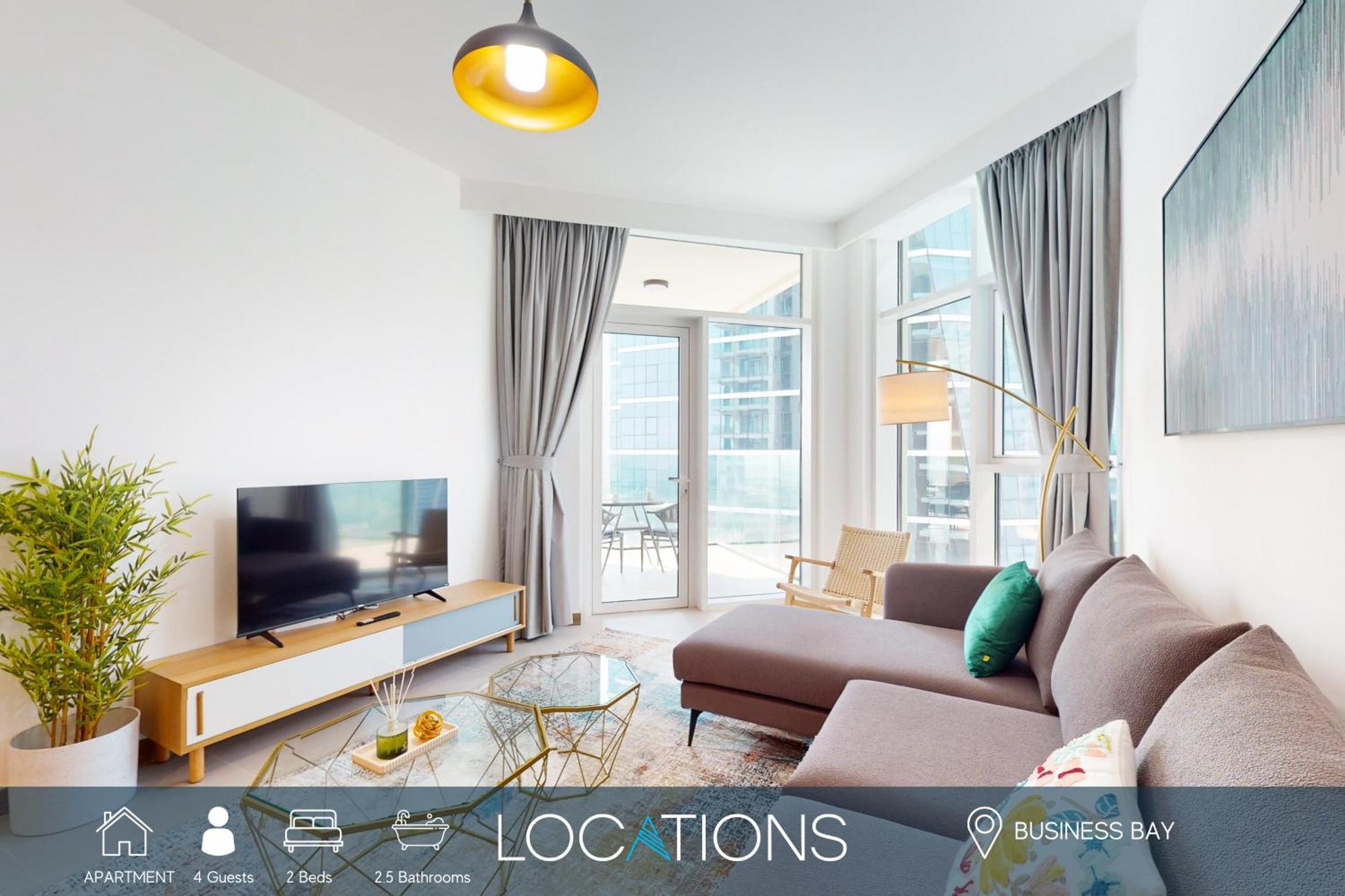 Urban Oasis - Classy Two Bedroom With View *