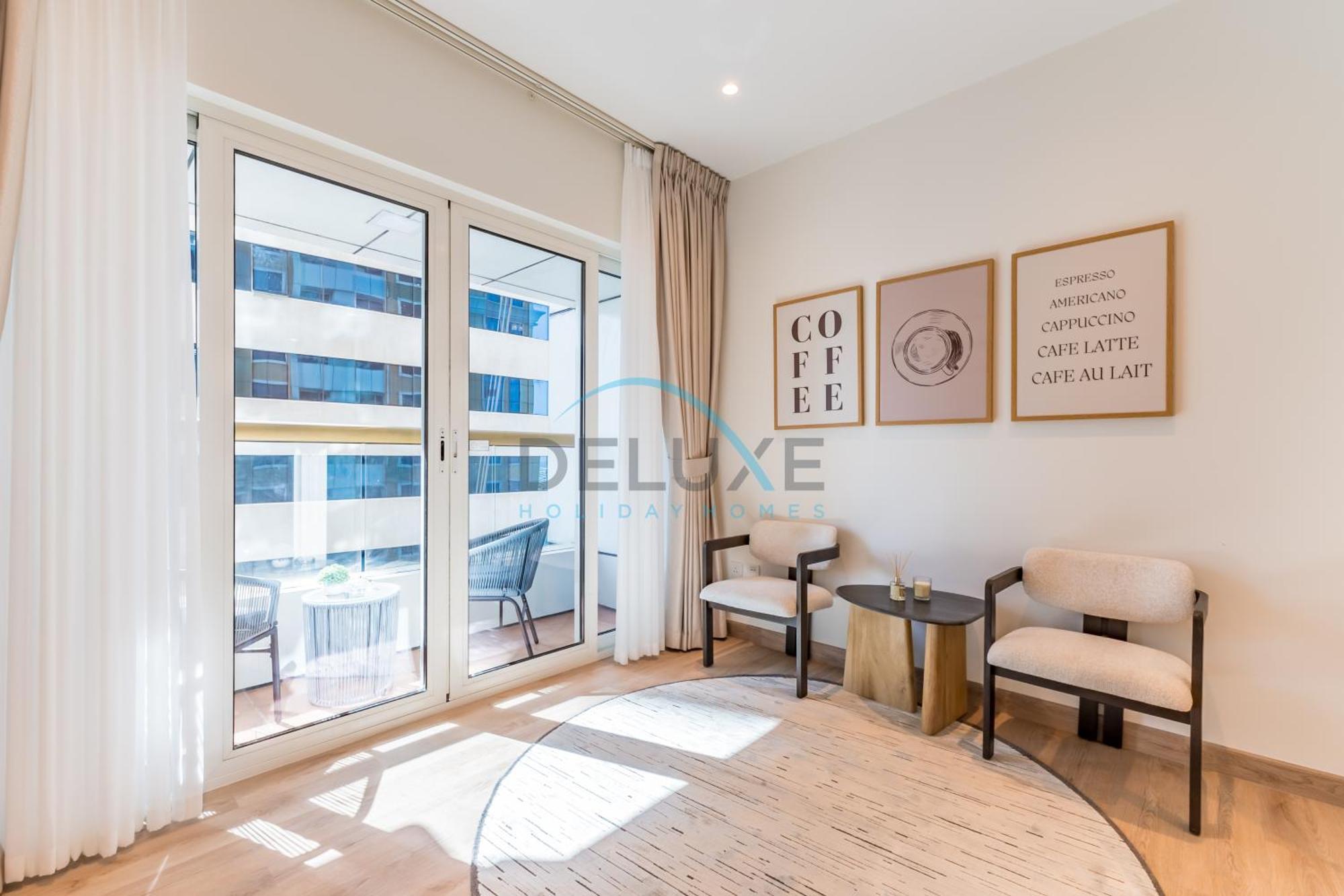 Apartment Upgraded 2br With Partial Sea View Near To Tram, Elite Residence, Marina By Deluxe Homes Dubai