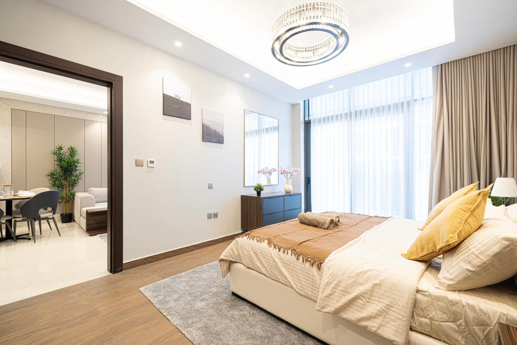 Apartment Elegant 1bhk In Business Bay, Nearby Burj Khalifa & Mall Dubai