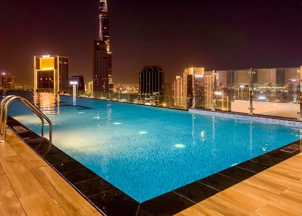 Rooftop Infinity Pool Luxury 2br Burj Khalifa View Downtown * Dubai