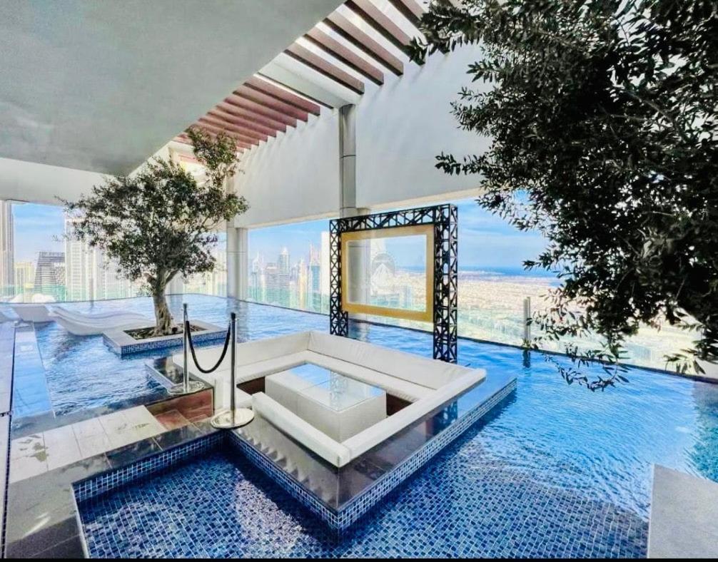 Apartment Rooftop Infinity Pool Luxury 2br Burj Khalifa View Downtown *