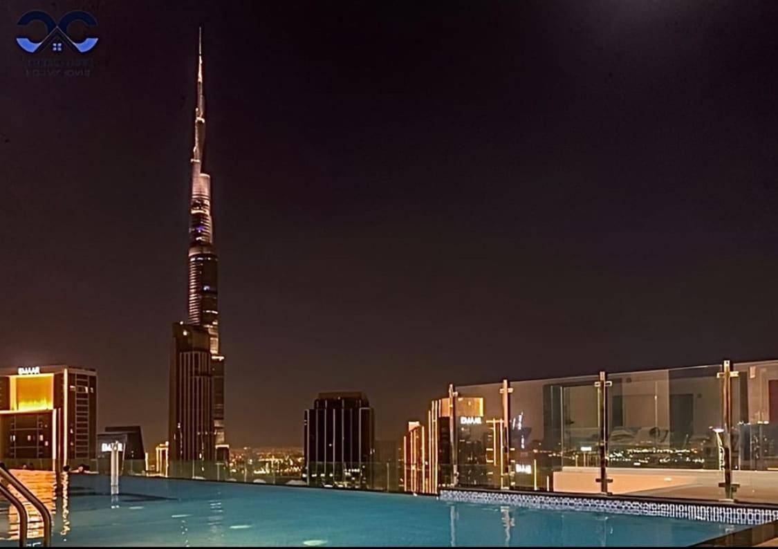 Rooftop Infinity Pool Luxury 2br Burj Khalifa View Downtown Dubai