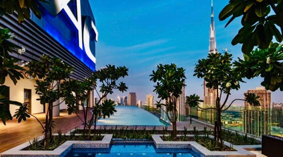 Apartment Rooftop Infinity Pool Luxury 2br Burj Khalifa View Downtown *