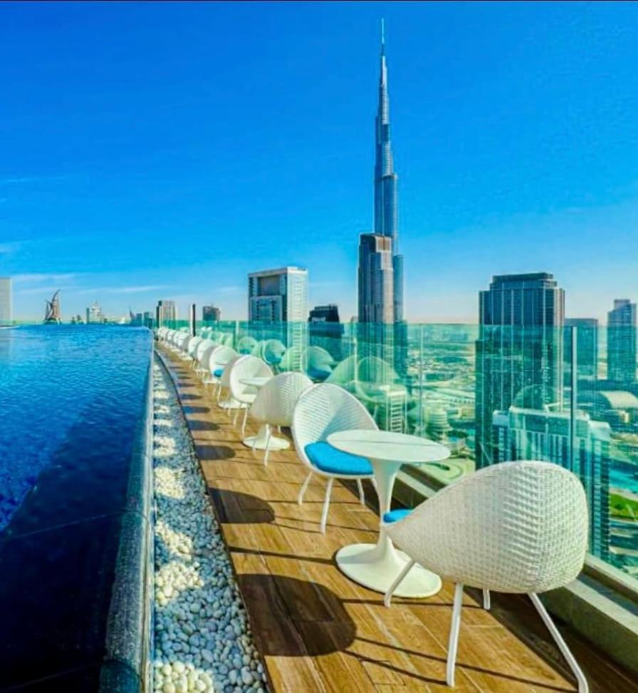 Apartment Rooftop Infinity Pool Luxury 2br Burj Khalifa View Downtown *
