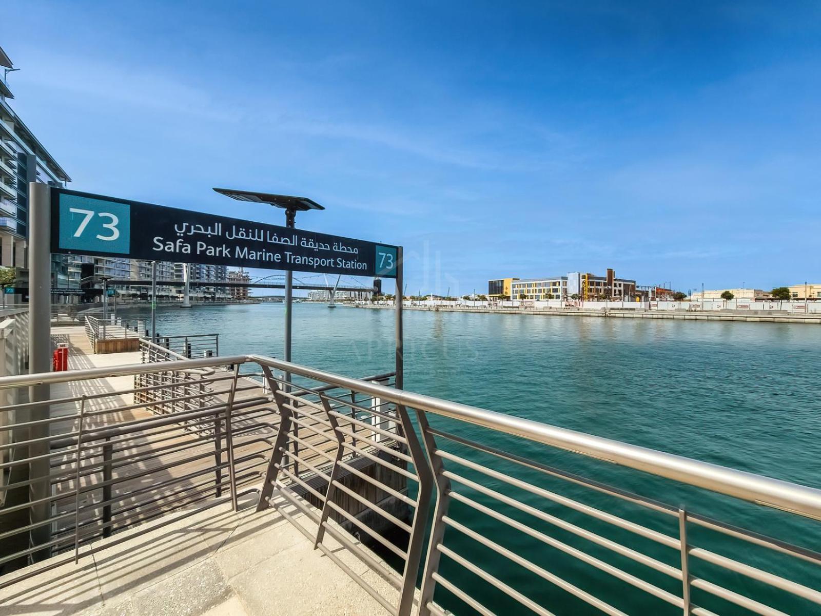 Apartment Brand New In Canal Front Wasl