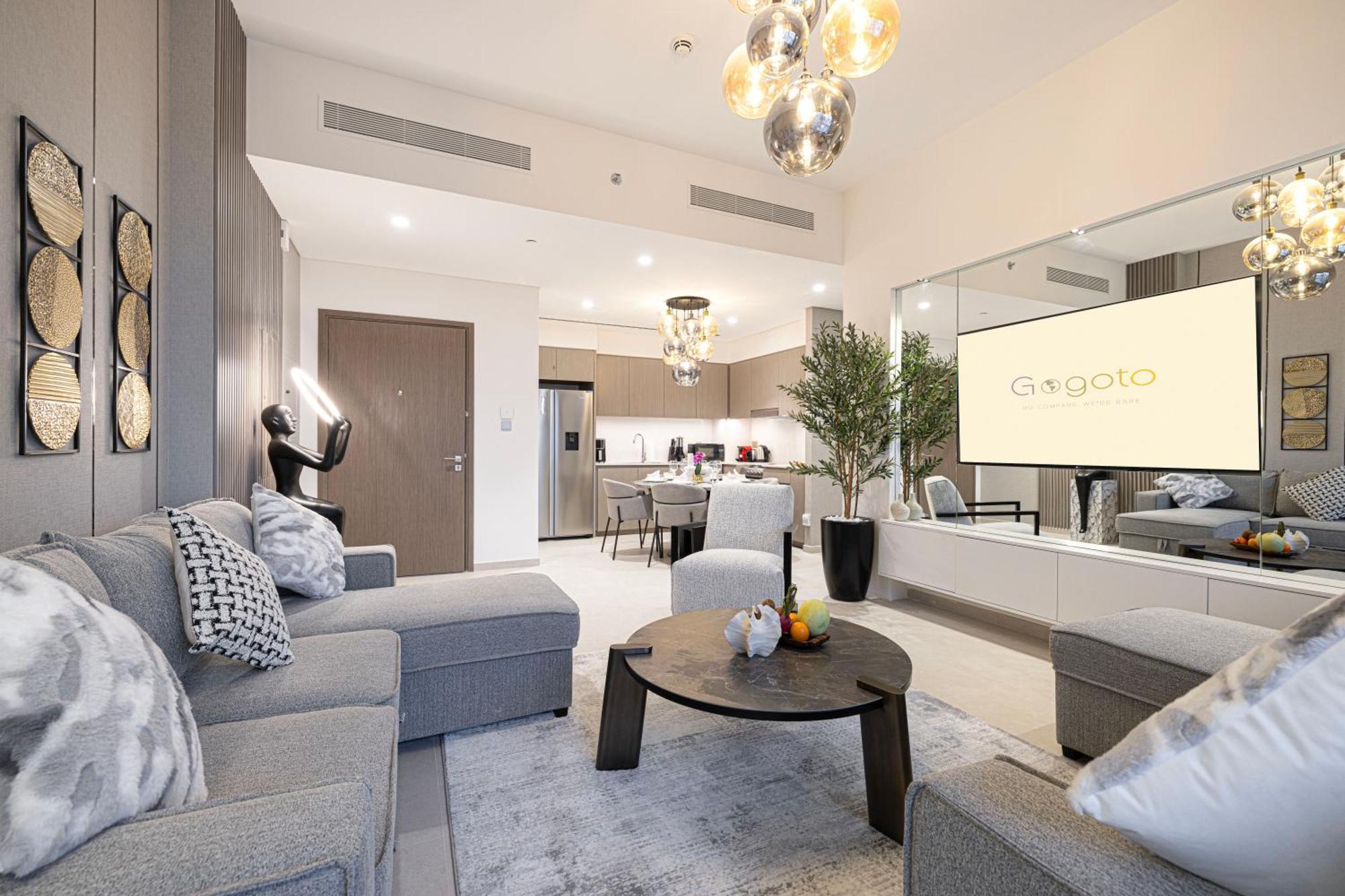 Gogoto Ultra Lux Burj View Spacious High Floor *