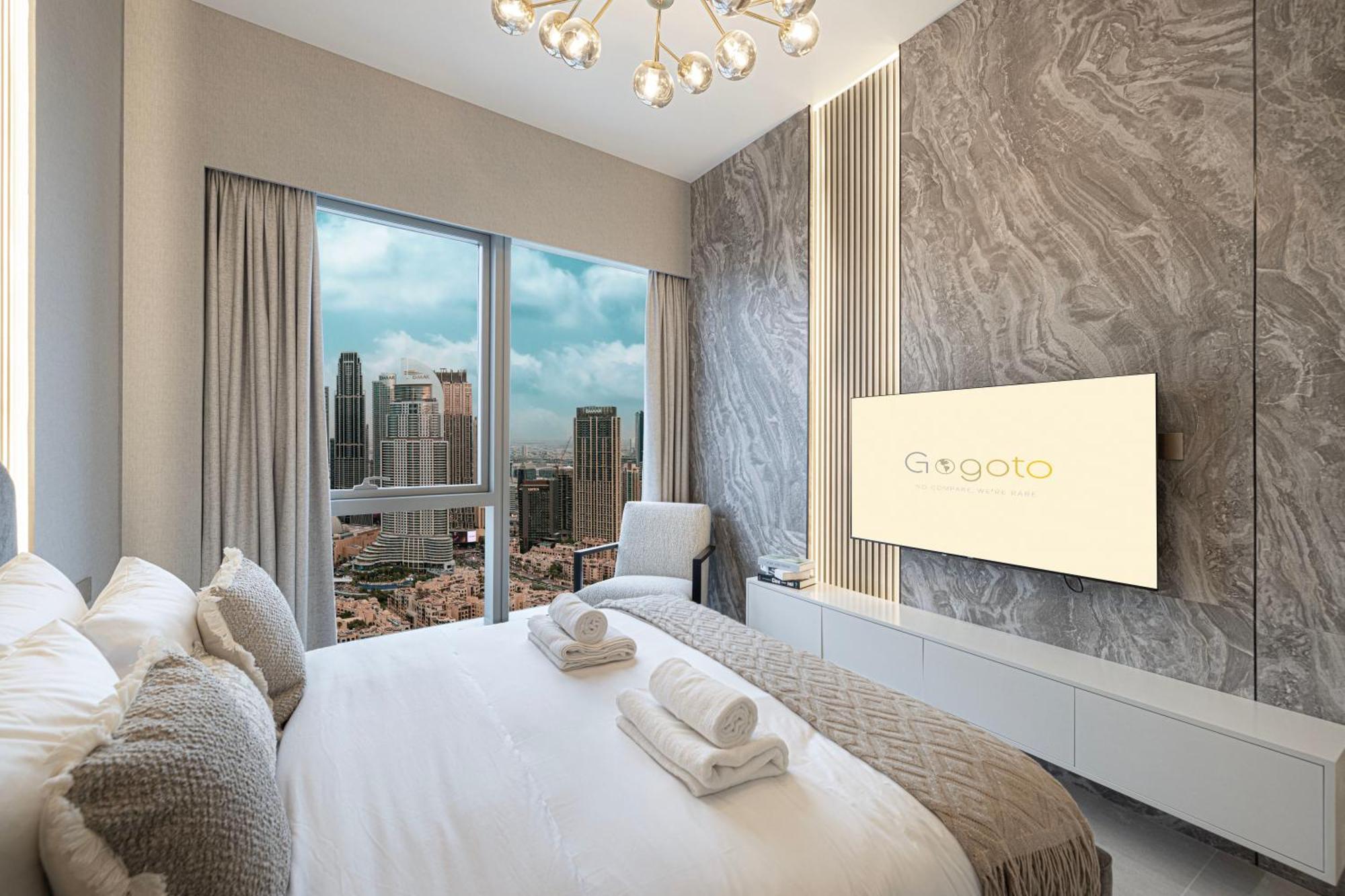 Gogoto Ultra Lux Burj View Spacious High Floor Aparthotel *