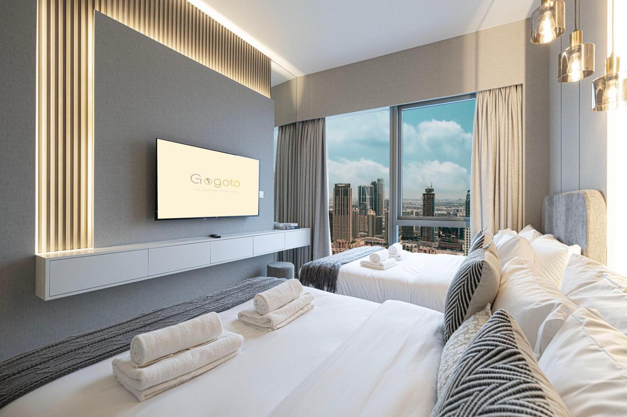 Gogoto Ultra Lux Burj View Spacious High Floor *