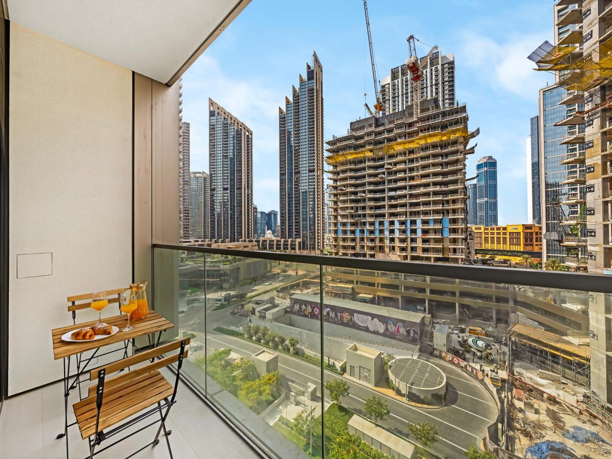 Elegant 1br I 1min Walk To Burj Khalifa & Fountain