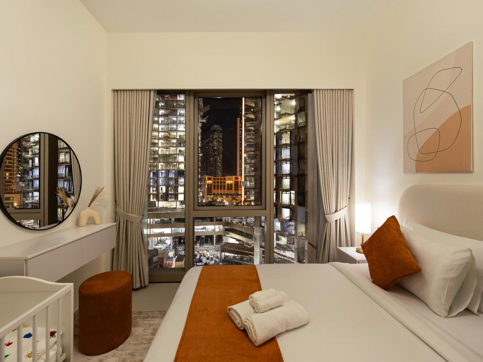 Apartment Elegant 1br I 1min Walk To Burj Khalifa & Fountain