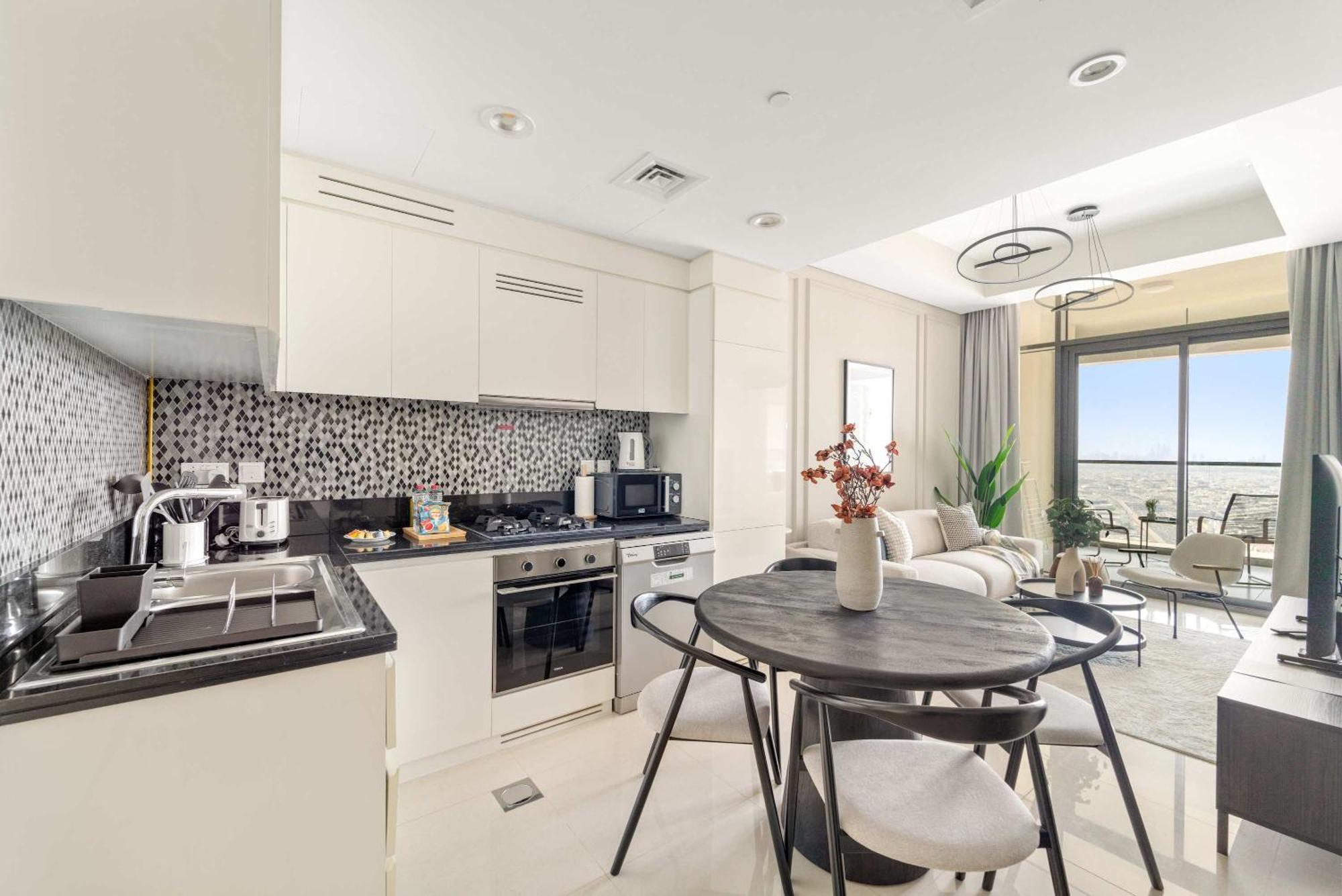Silkhaus Spacious 2br In Aykon Near Safa Park Apartment Dubai