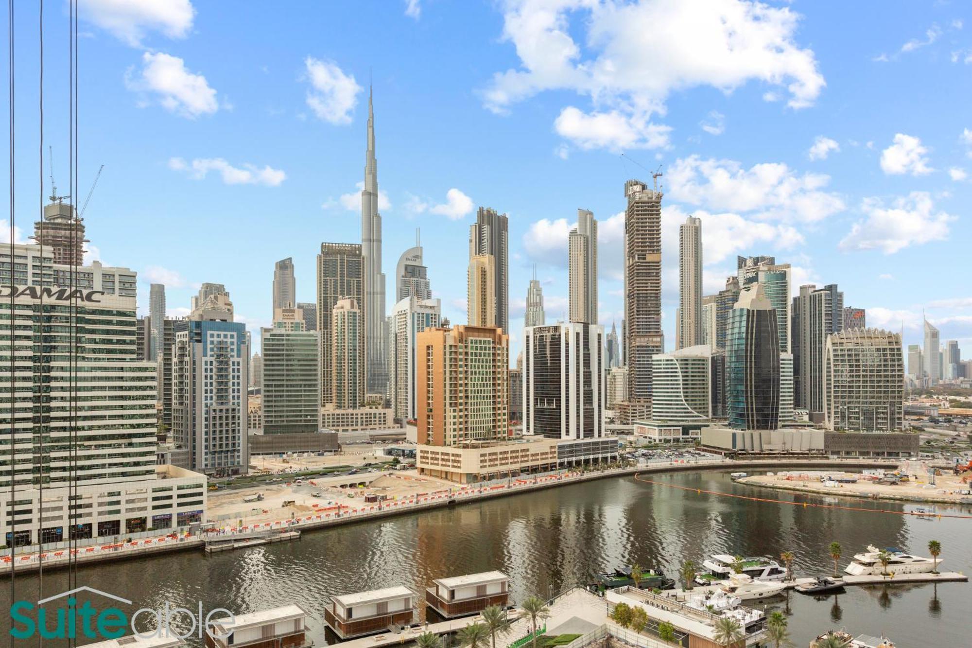 Luxe 2 Bedroom With Burj Khalifa And Marina Views Apartment