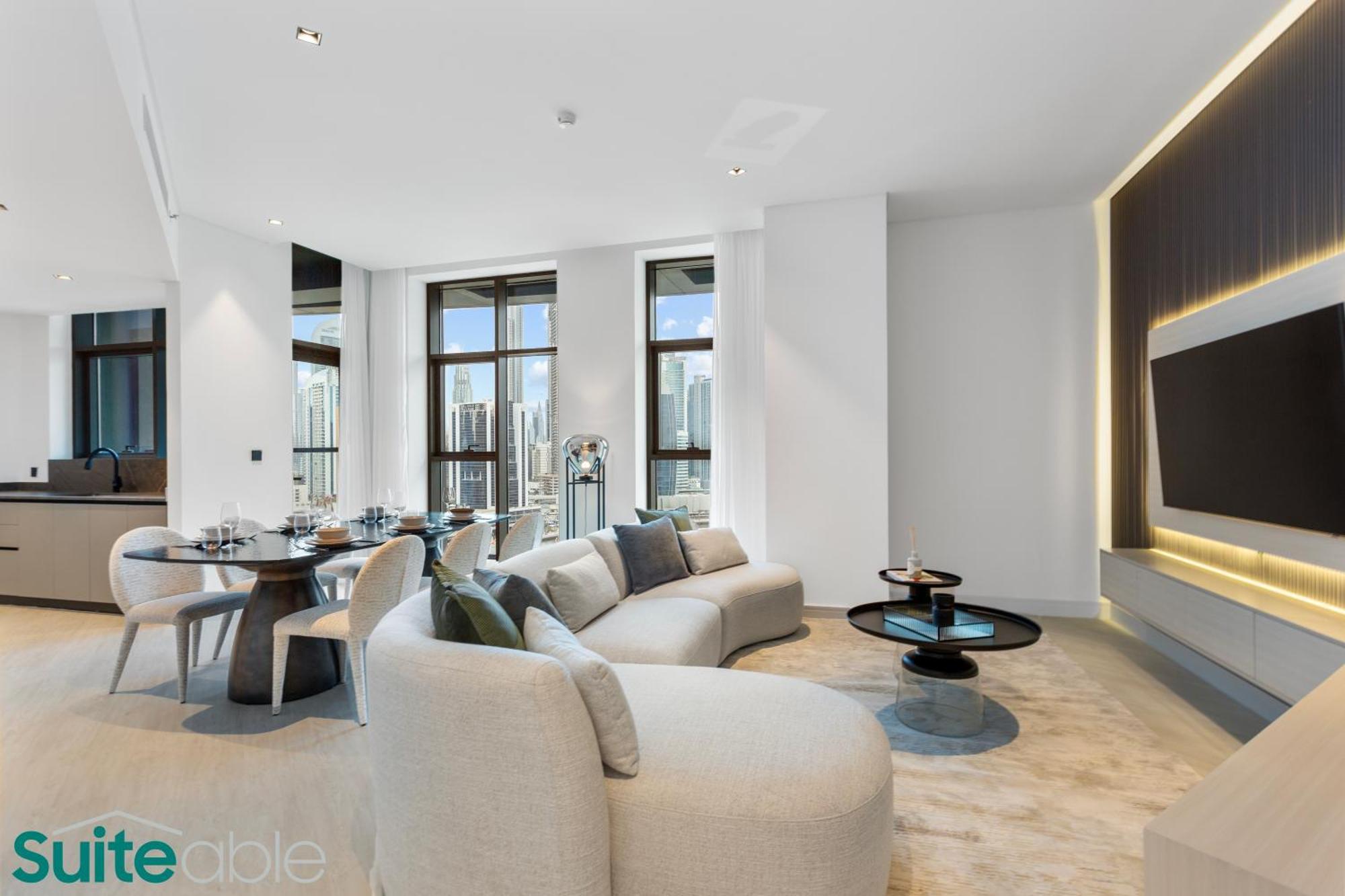 Apartment Luxe 2 Bedroom With Burj Khalifa And Marina Views
