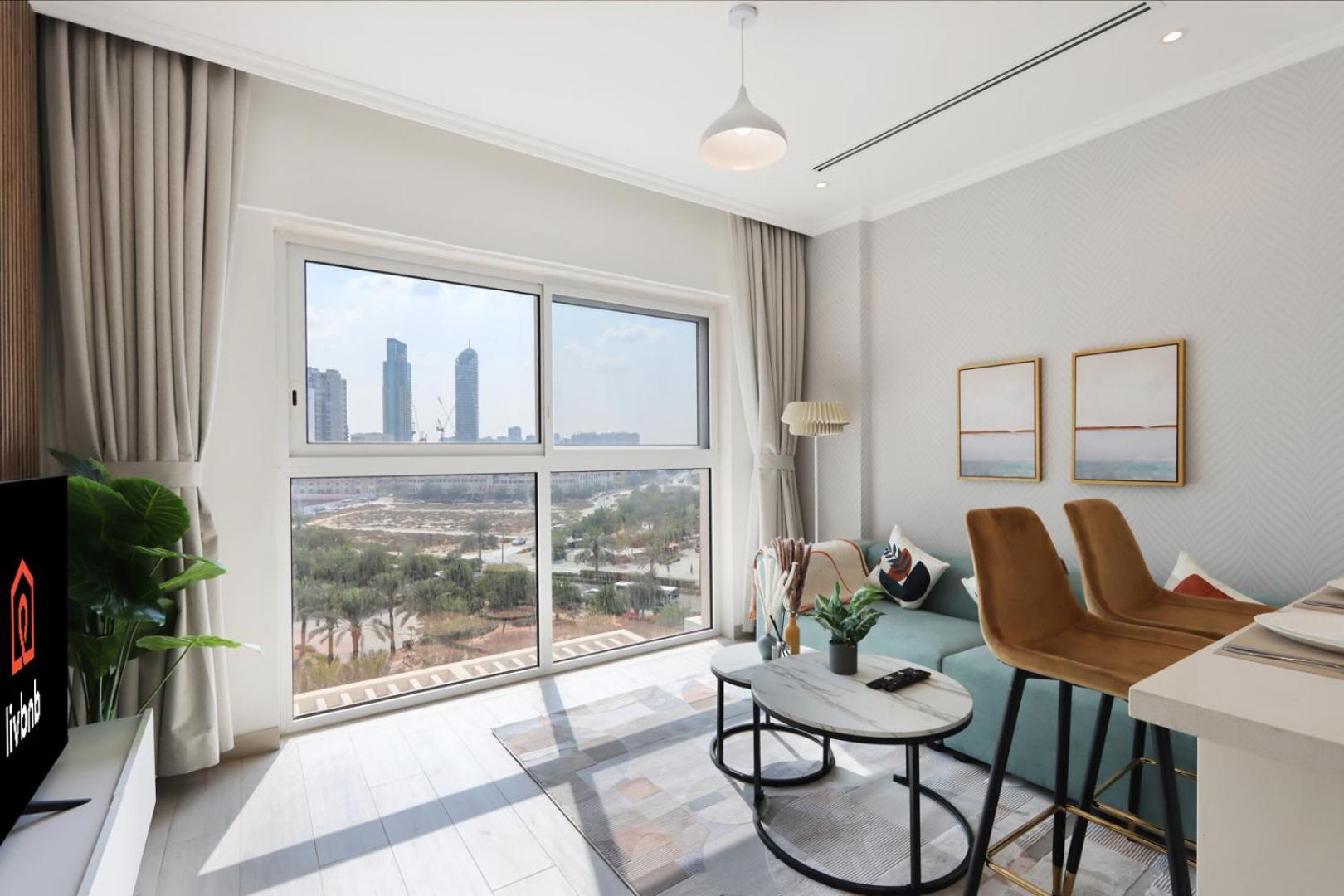 Livbnb-modern Living 1b In Jvc Apartment Dubai