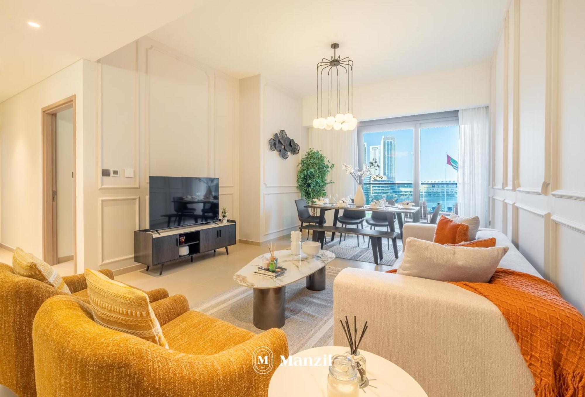 Manzil - Stylish 2br In Downtown, Walking Distance To Burj Khalifa & Mall Apartment *