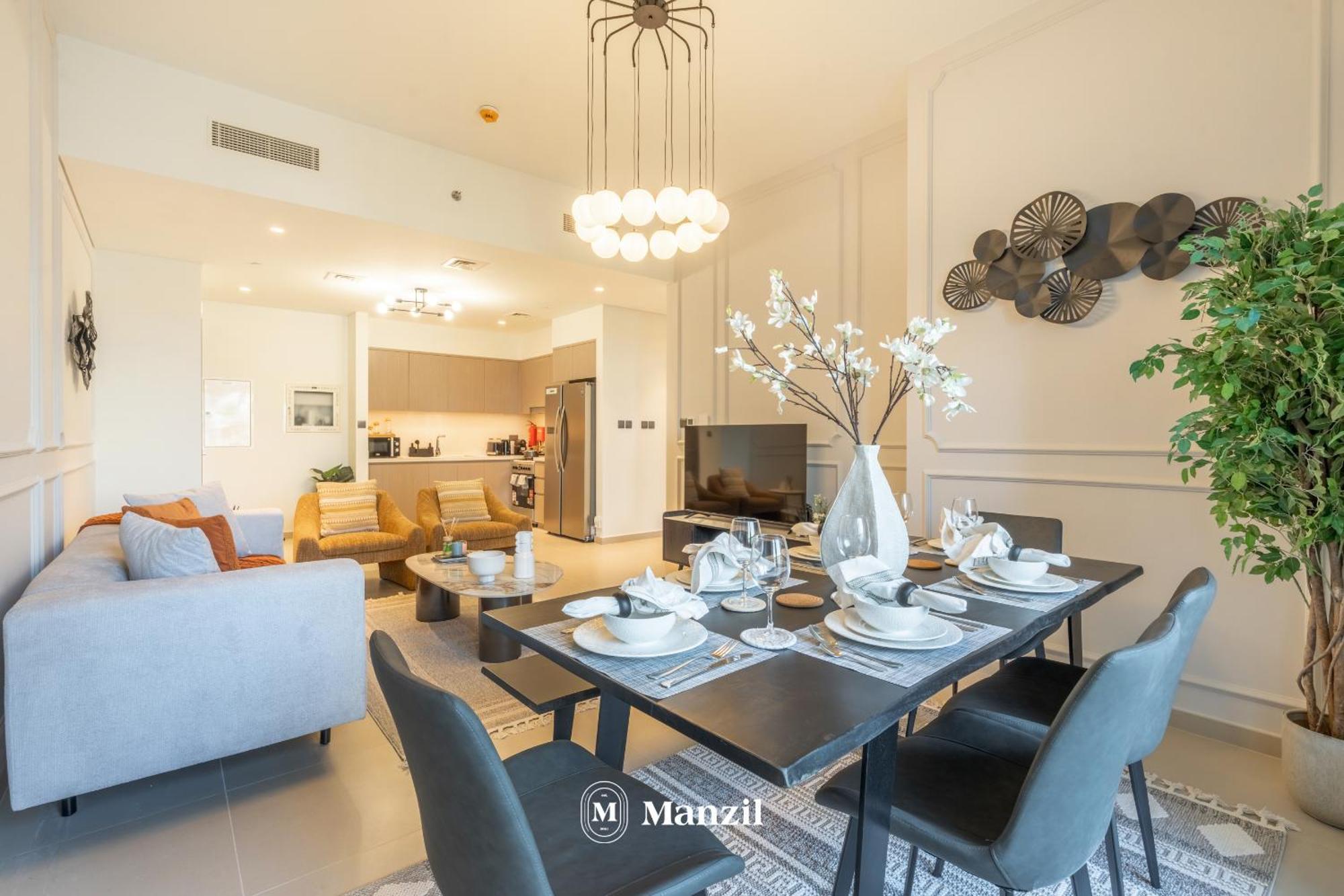 Manzil - Stylish 2br In Downtown, Walking Distance To Burj Khalifa & Mall * Dubai