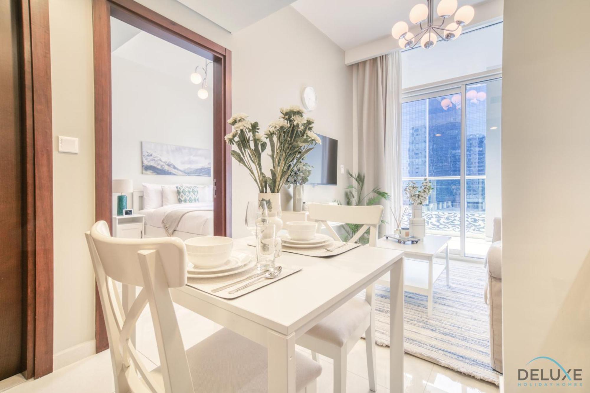 Contemporary 1br At Vera Tower Business Bay By Deluxe Homes *