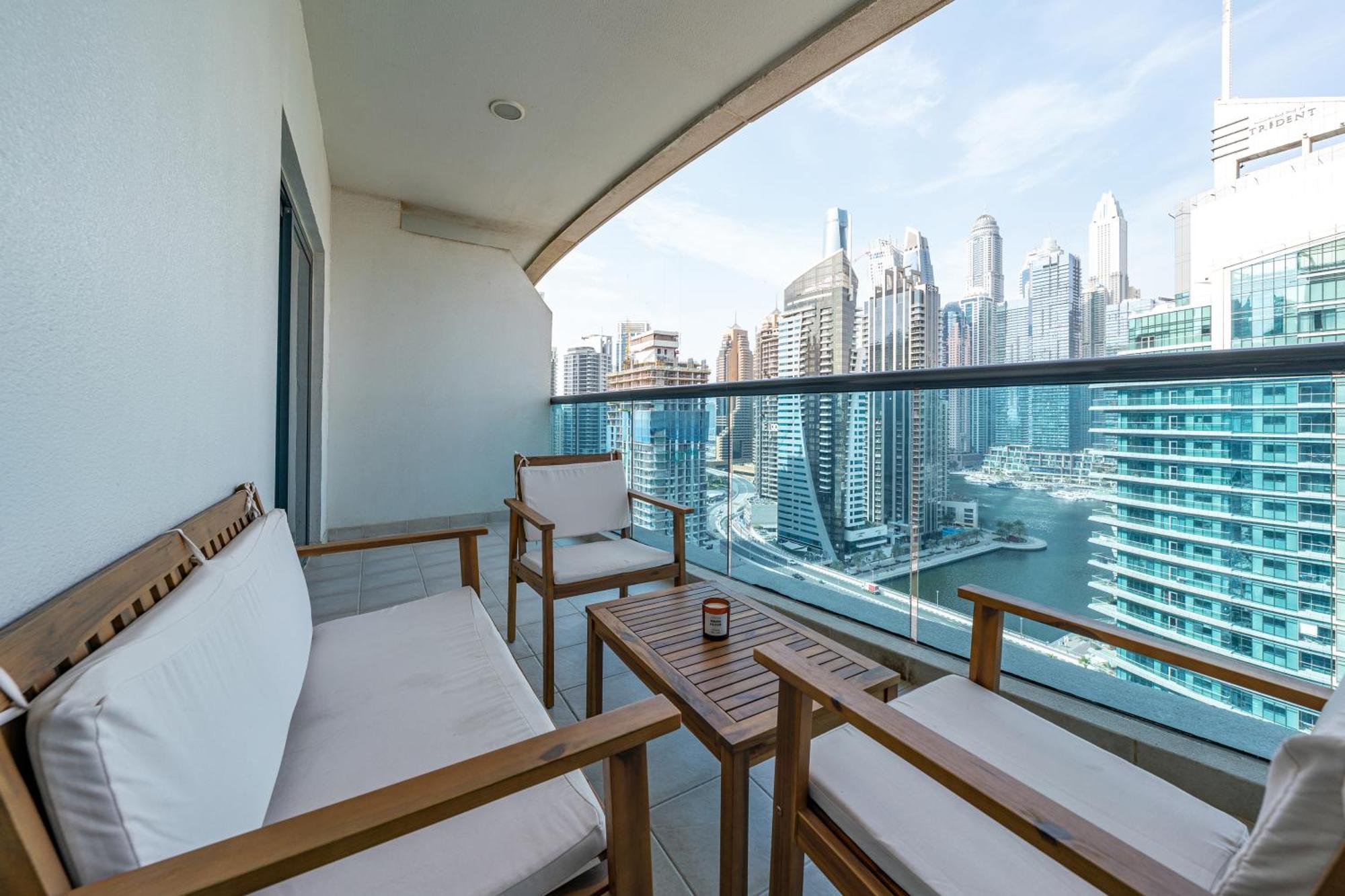 Perfect - 1bedroom With Full Marina View Apartment *