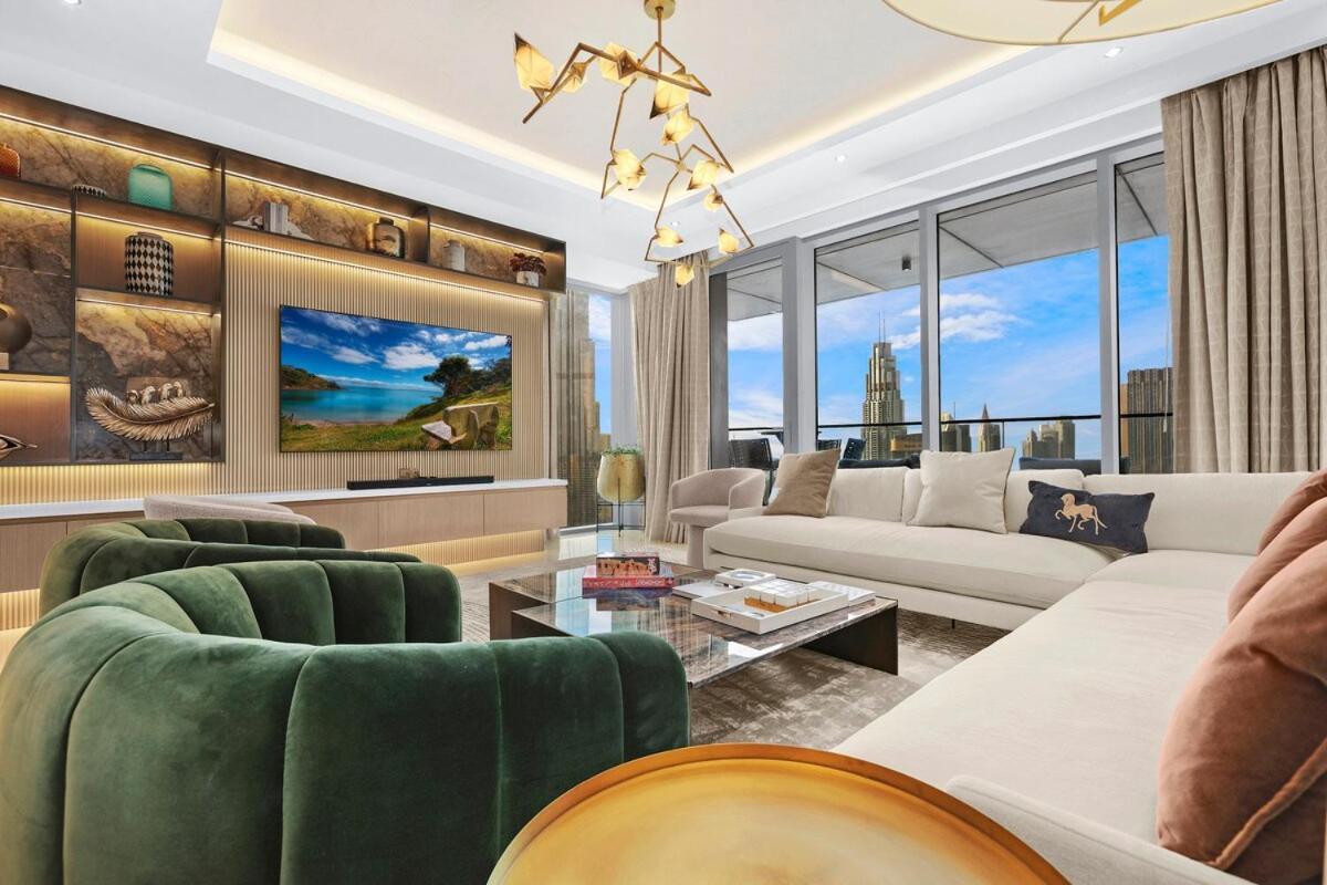 Apartment First Class 3br Burj Khalifa & Fountain View
