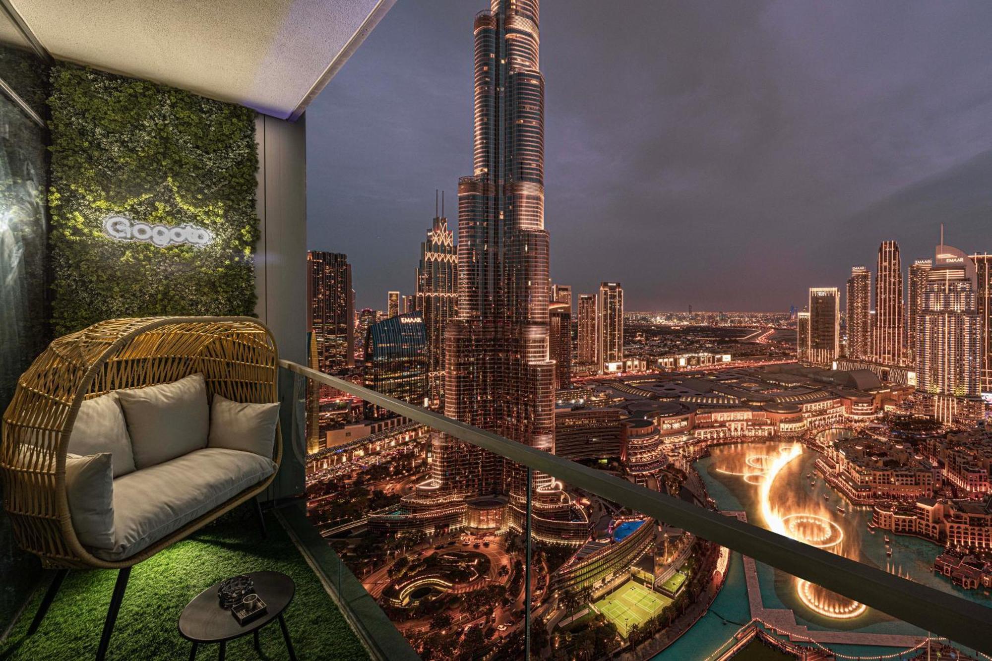 Luxury Burj And Fountain View 5 Min To Mall Apartment