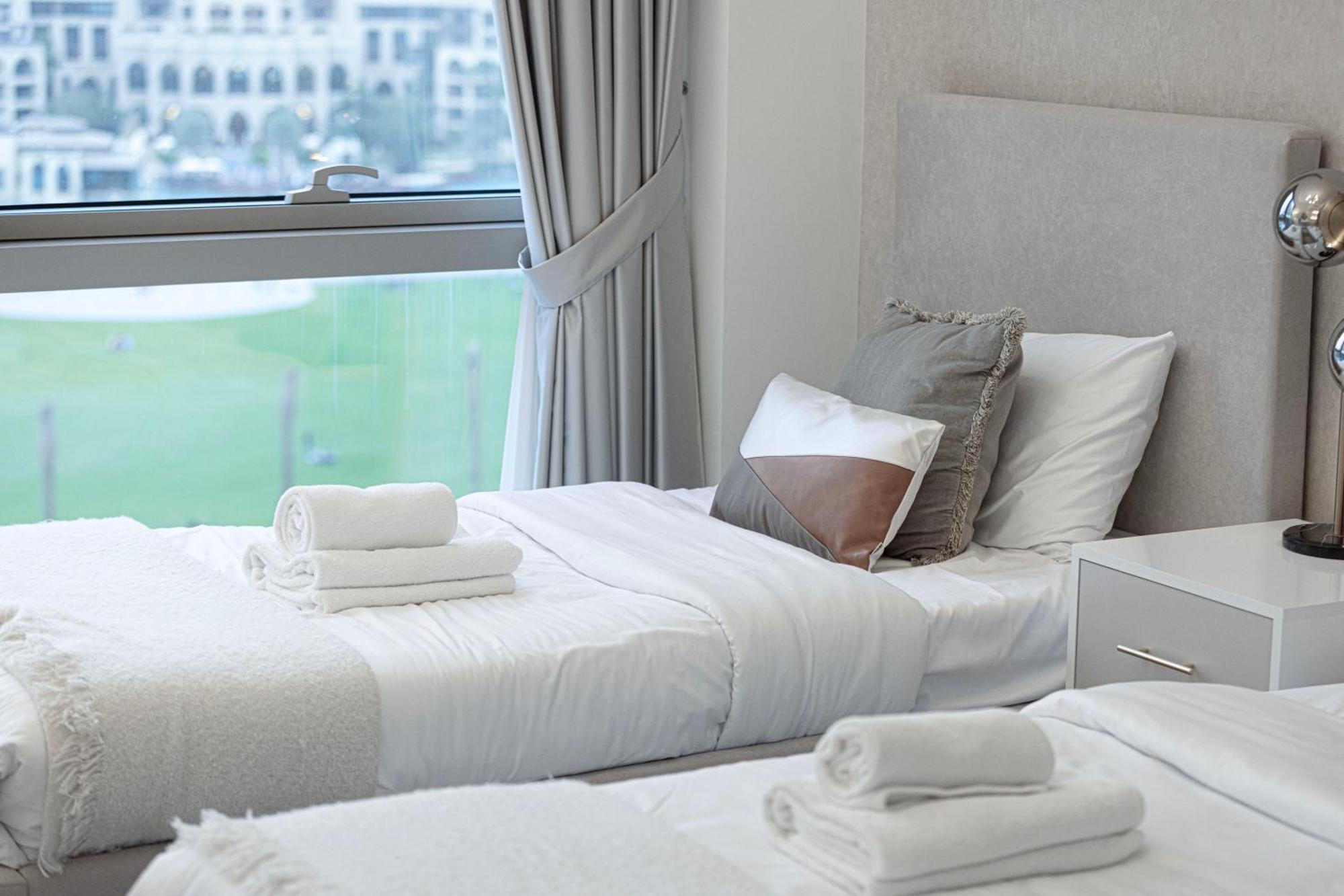 Luxury Burj And Fountain View 5 Min To Mall