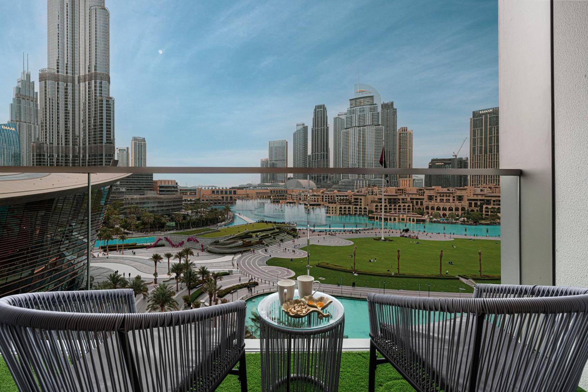 Luxury Burj And Fountain View 5 Min To Mall Dubai