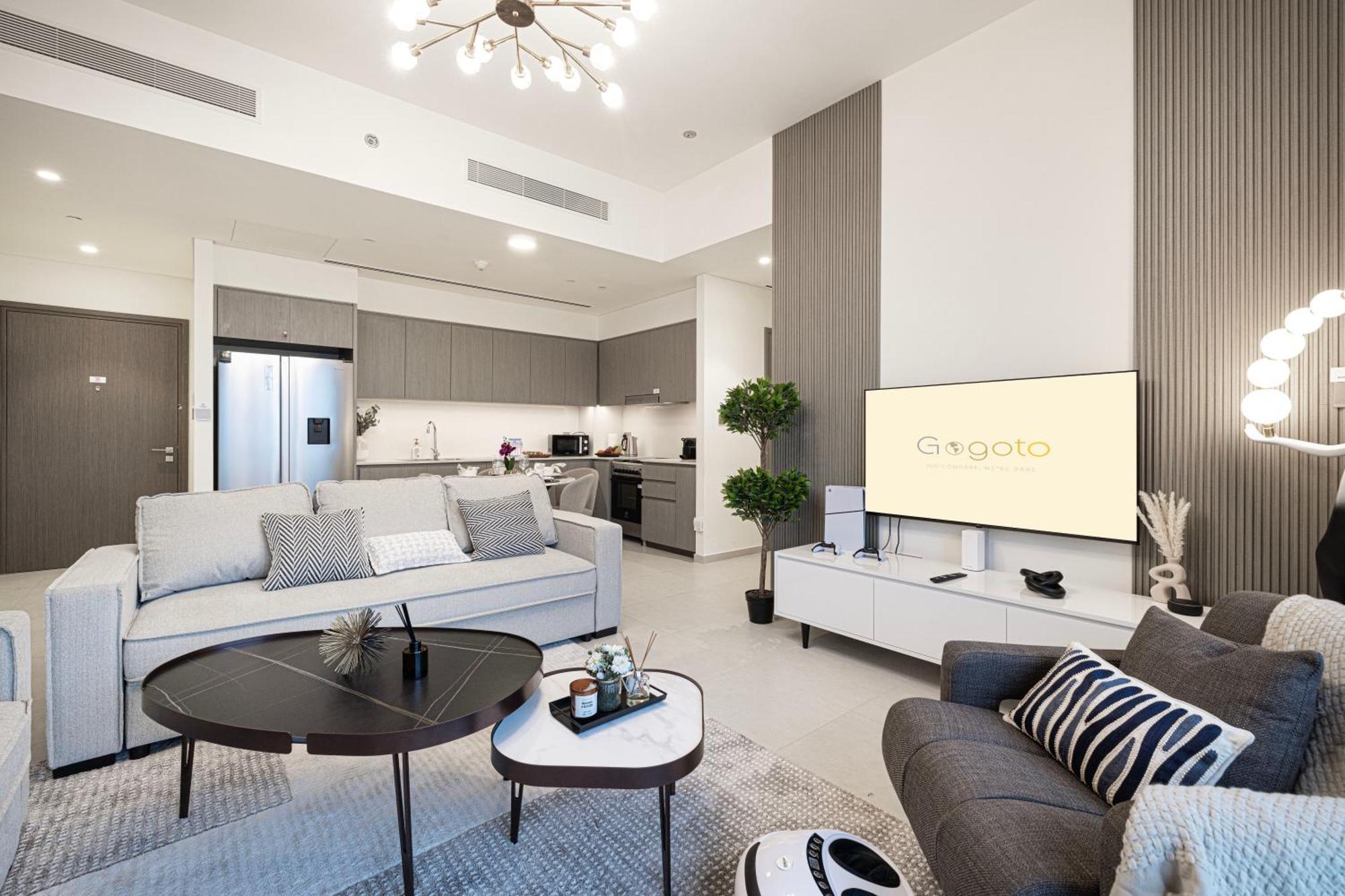 Luxury Burj And Fountain View 5 Min To Mall Apartment *