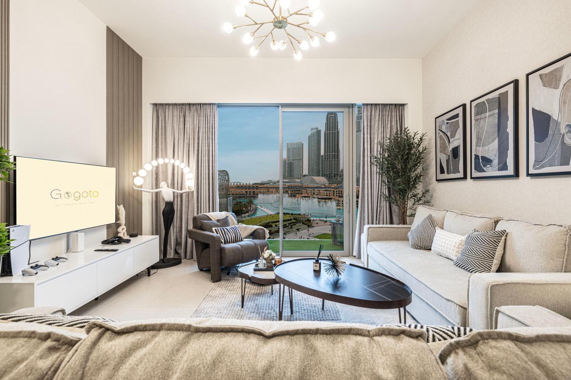 Apartment Luxury Burj And Fountain View 5 Min To Mall