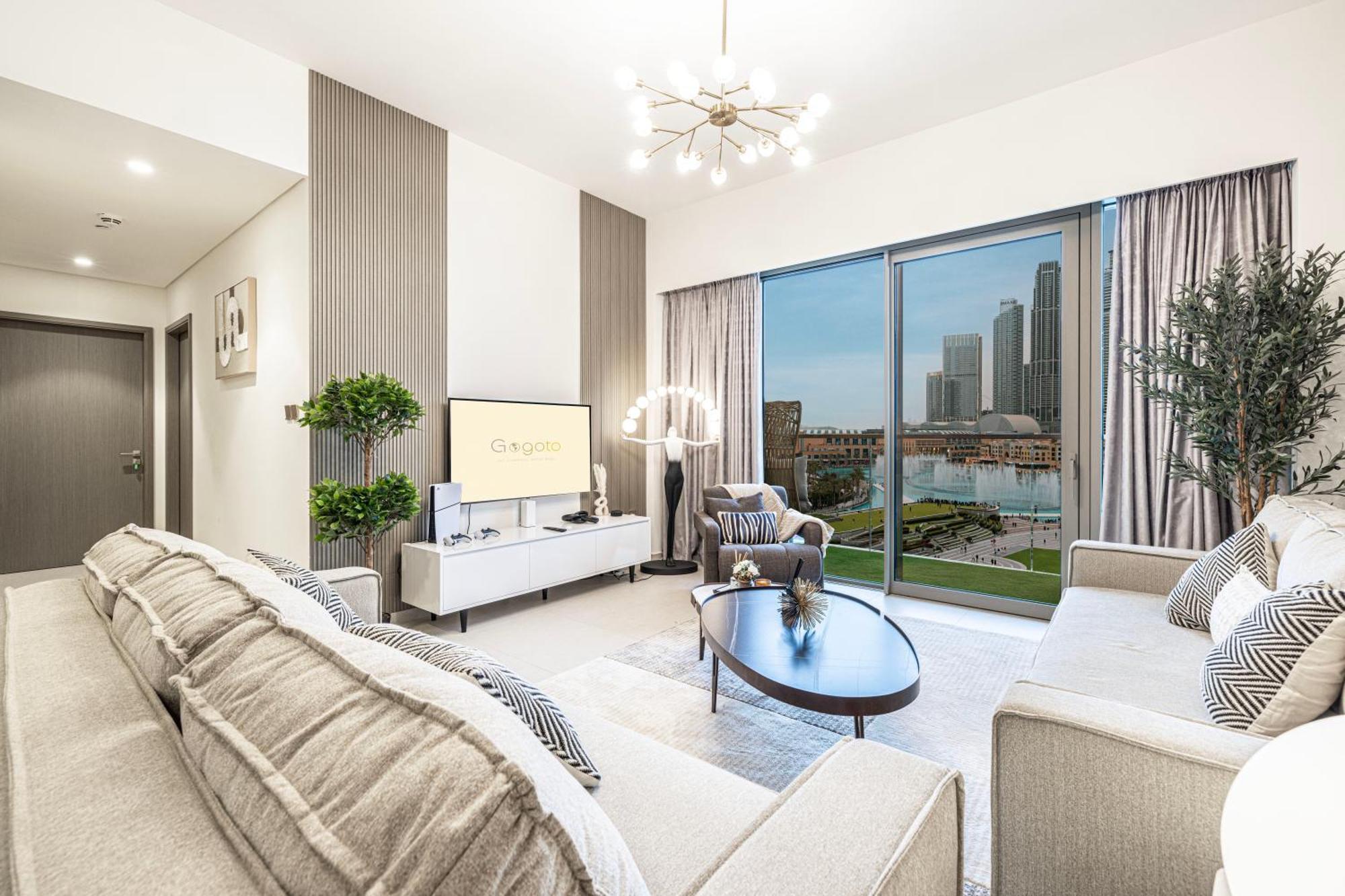 Apartment Luxury Burj And Fountain View 5 Min To Mall *