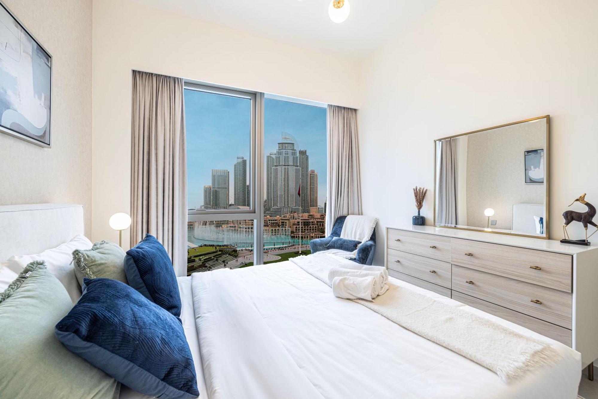 Luxury Burj And Fountain View 5 Min To Mall *