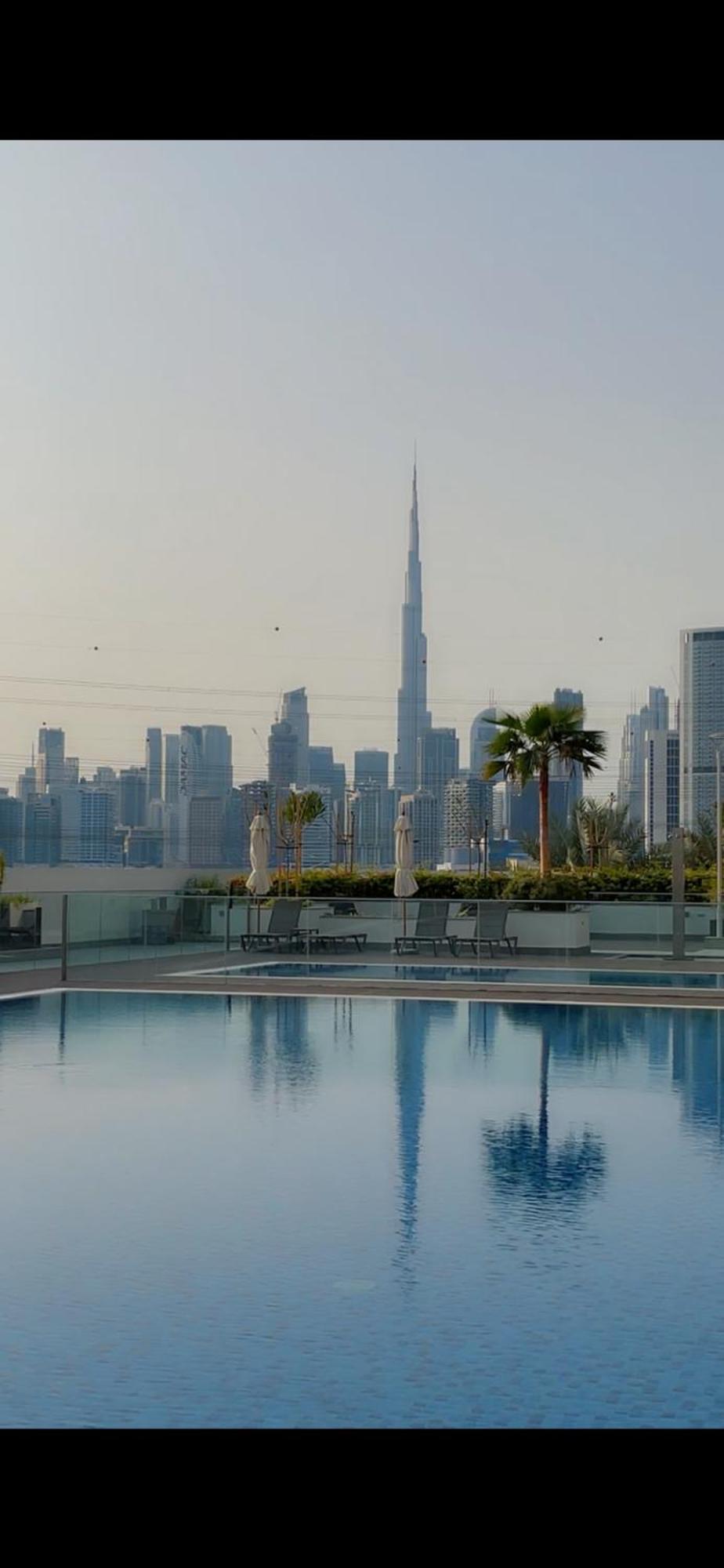 Azizi Rivieira Meydan, Luxury With Burjkhalifa And Pool Views Apartment *